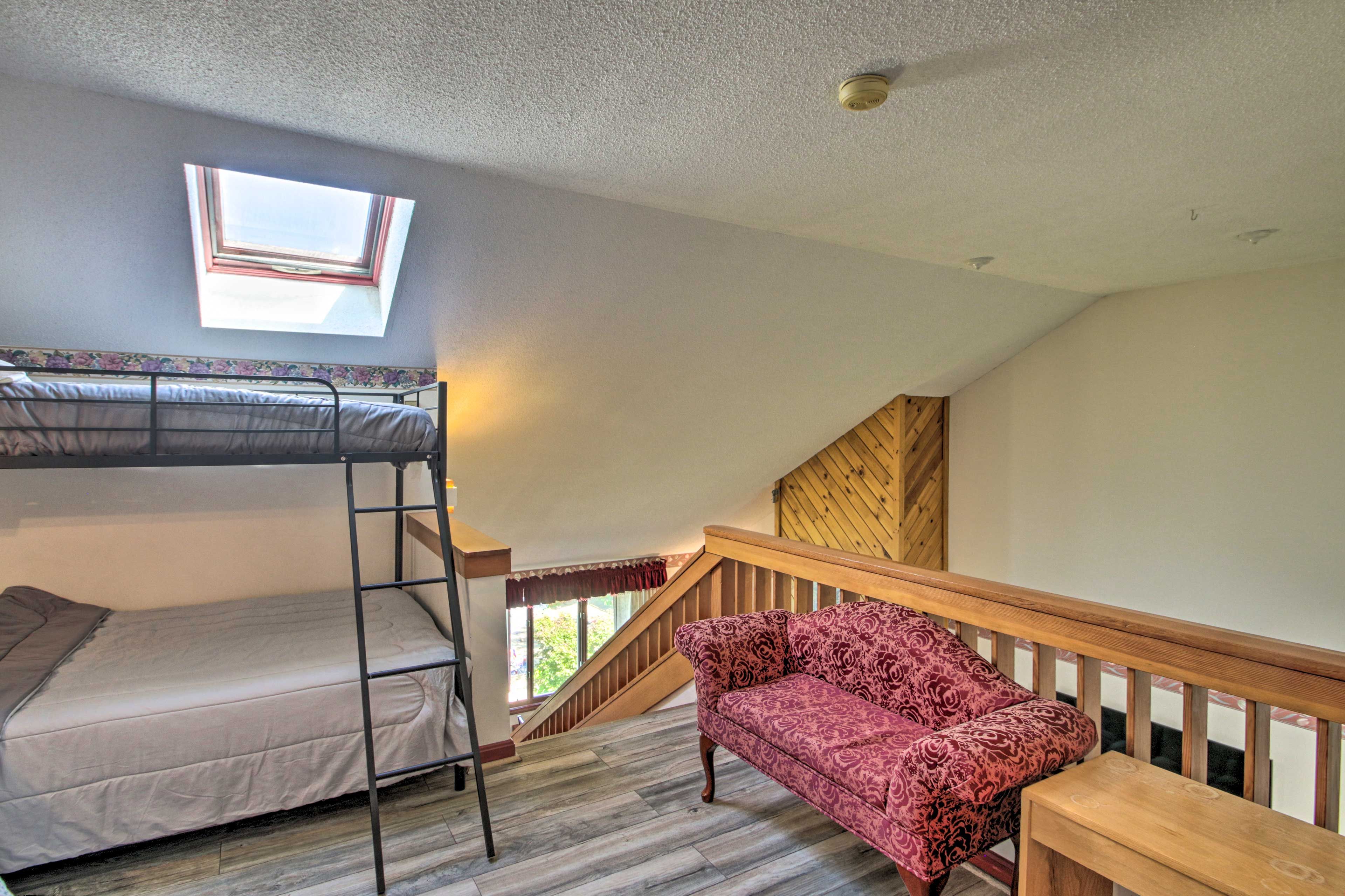Lofted Bedroom