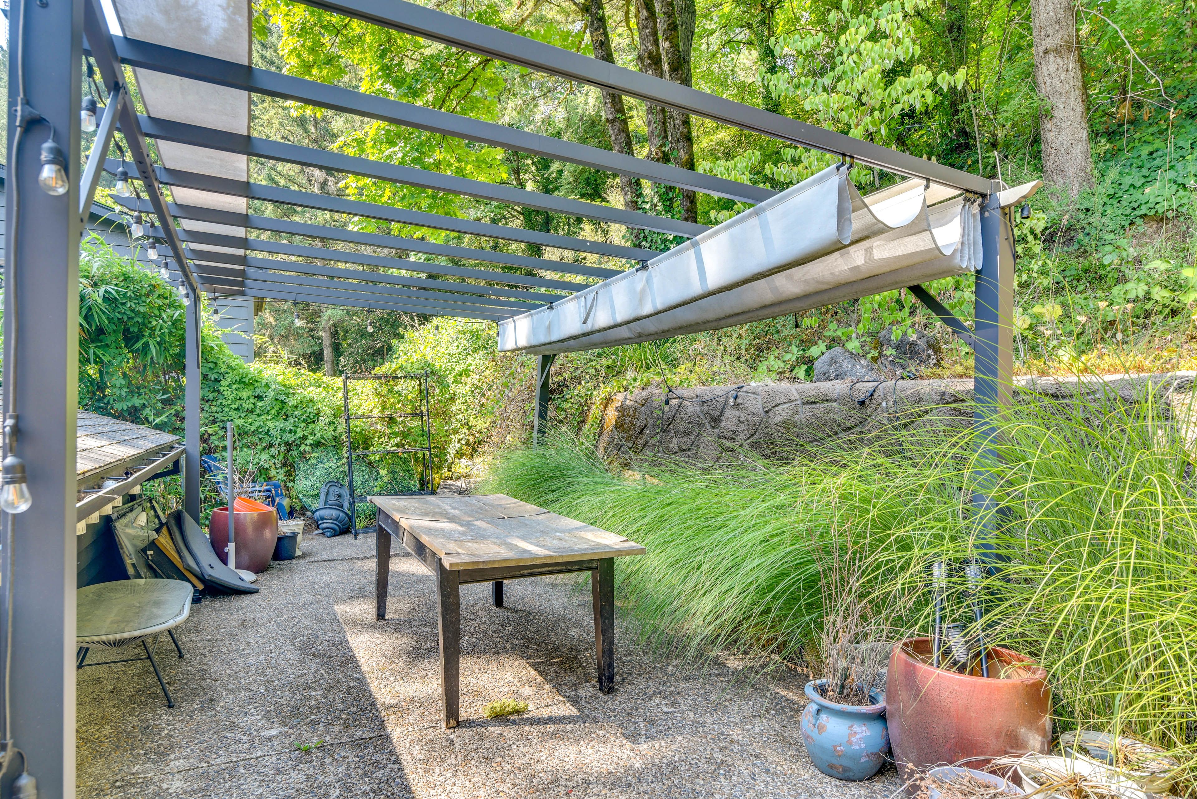 Side Patio | Forest Views