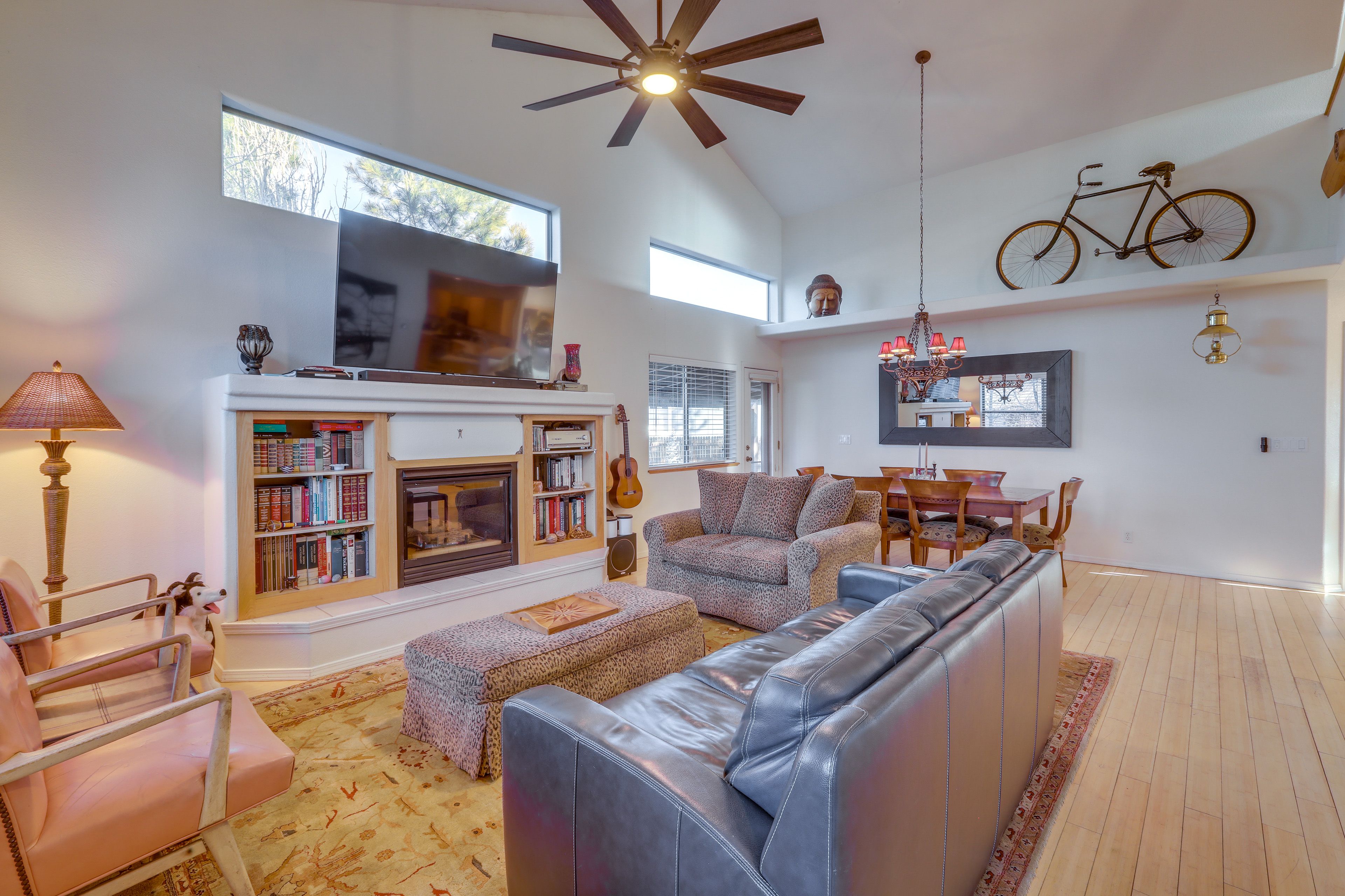 Flagstaff Vacation Rental | 3BR | 2.5BA | 1,750 Sq Ft | Step-Free Entry