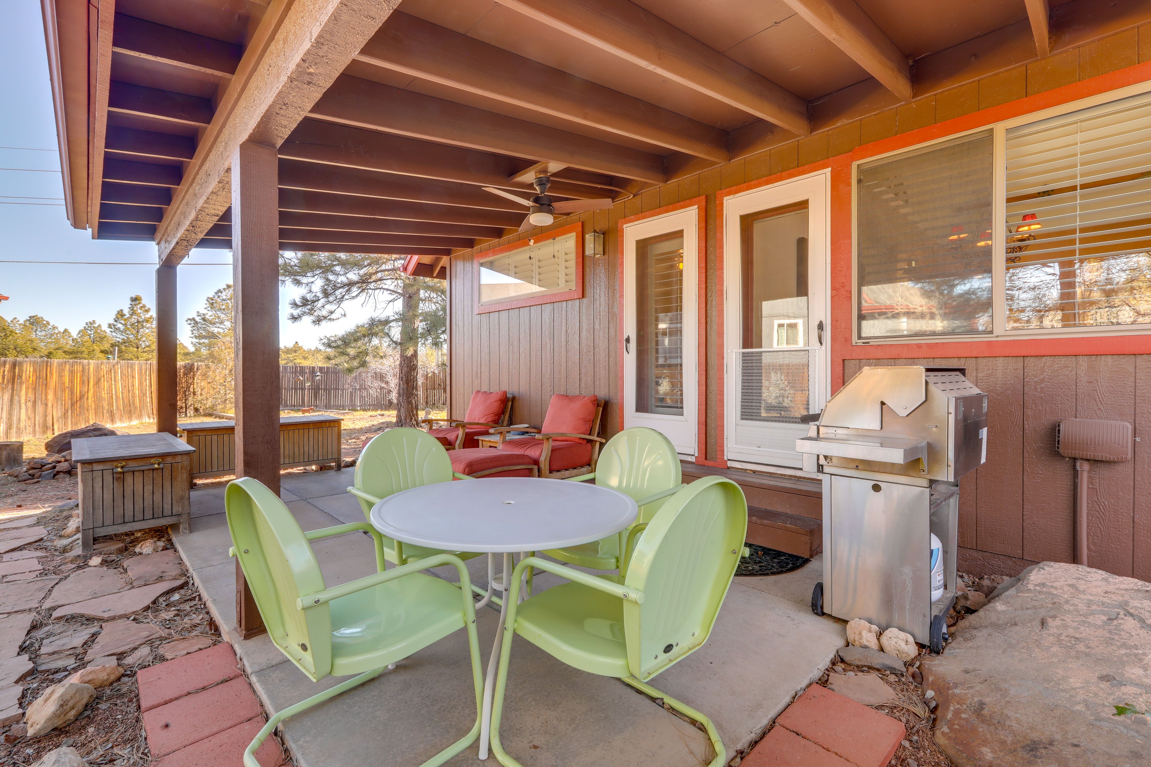 Rear Patio | Gas Grill
