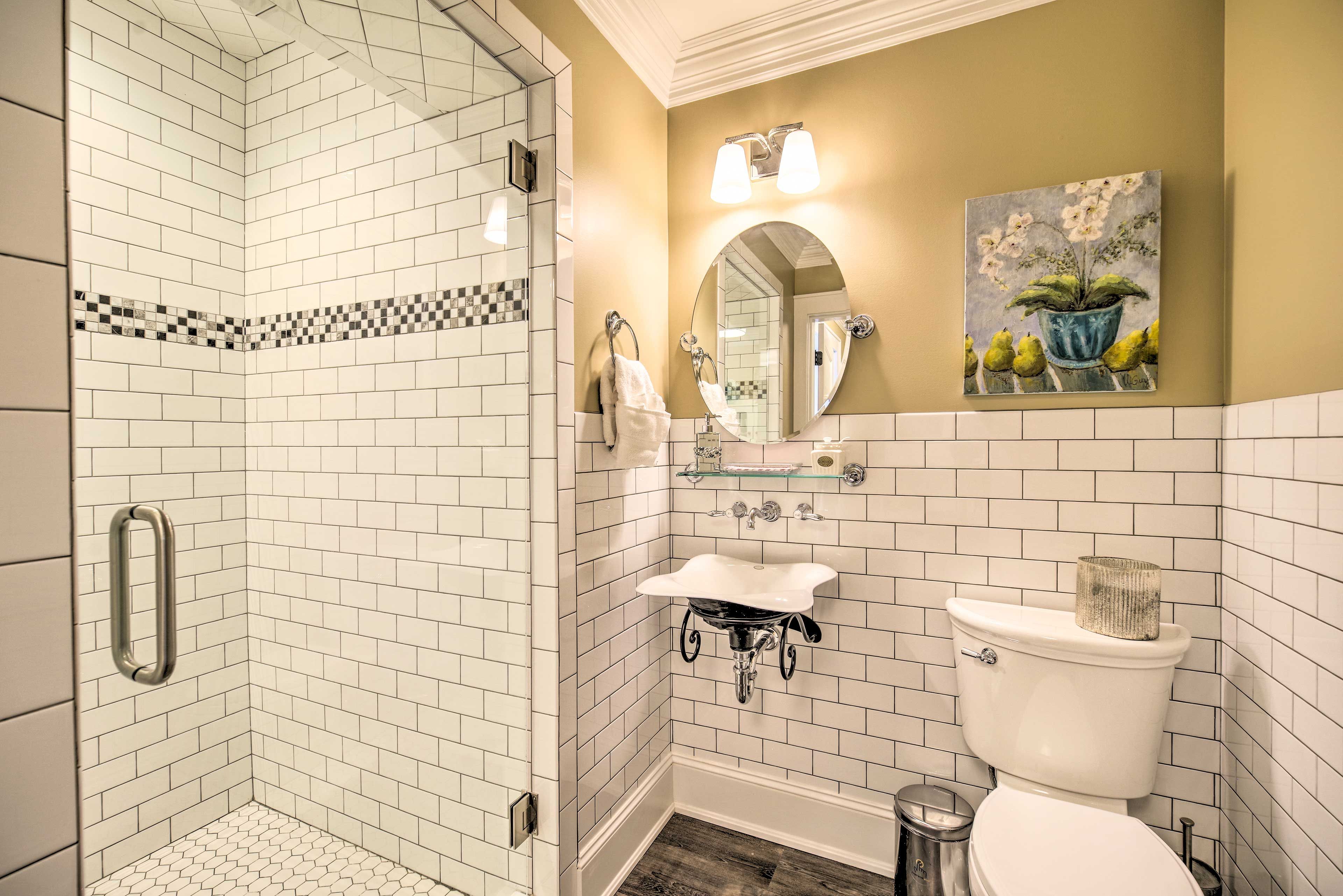 Wake up with a morning shower.