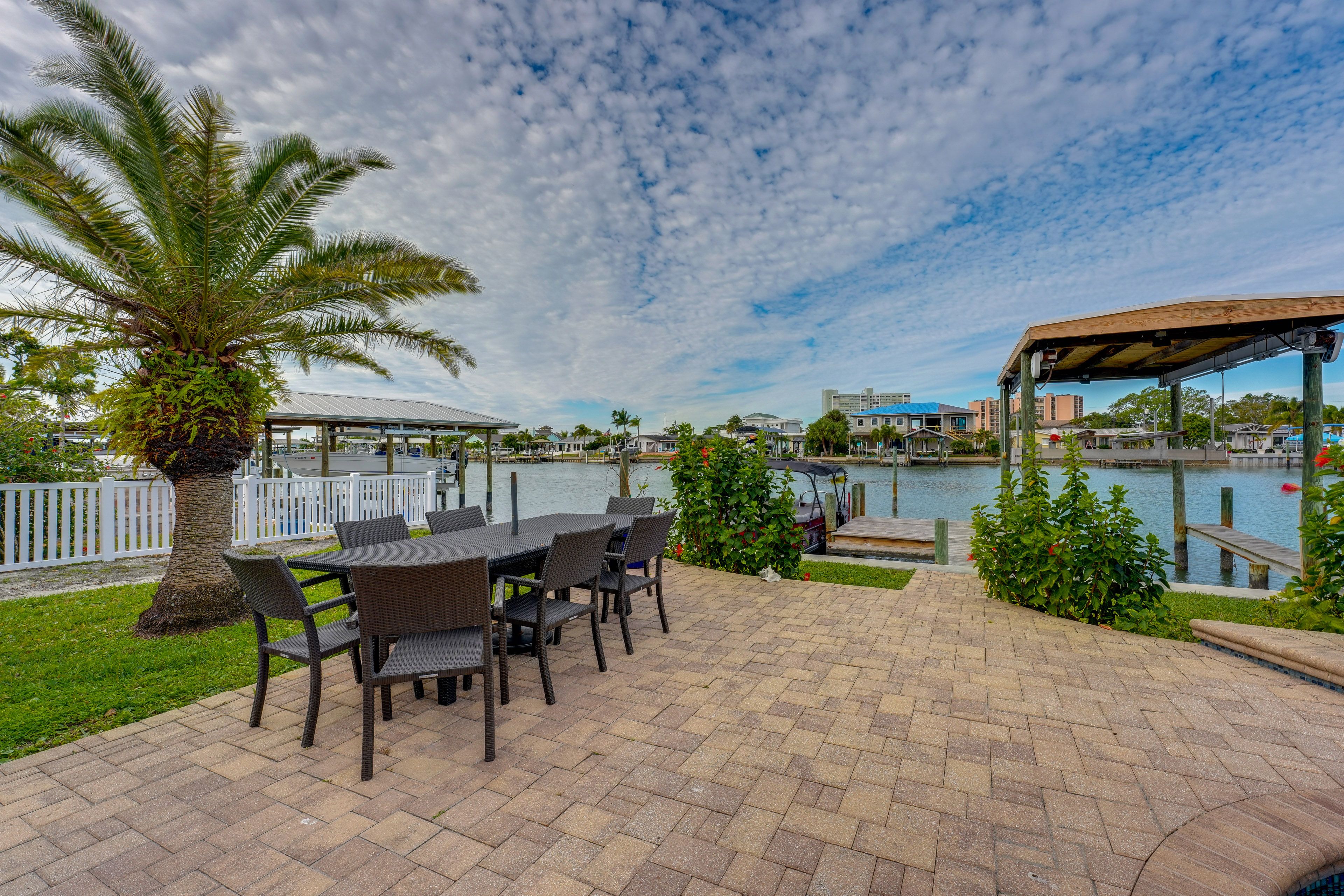 Private Patio | Water Views | Outdoor Dining