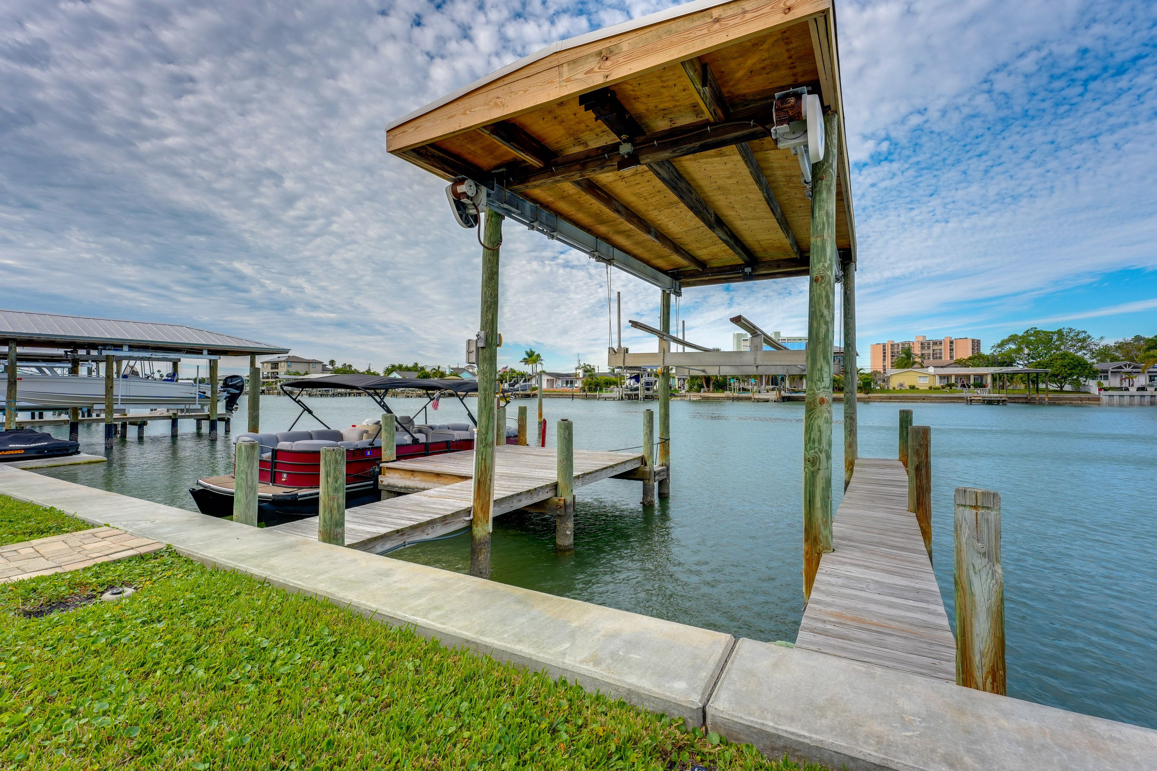Private Dock & Boat Slip