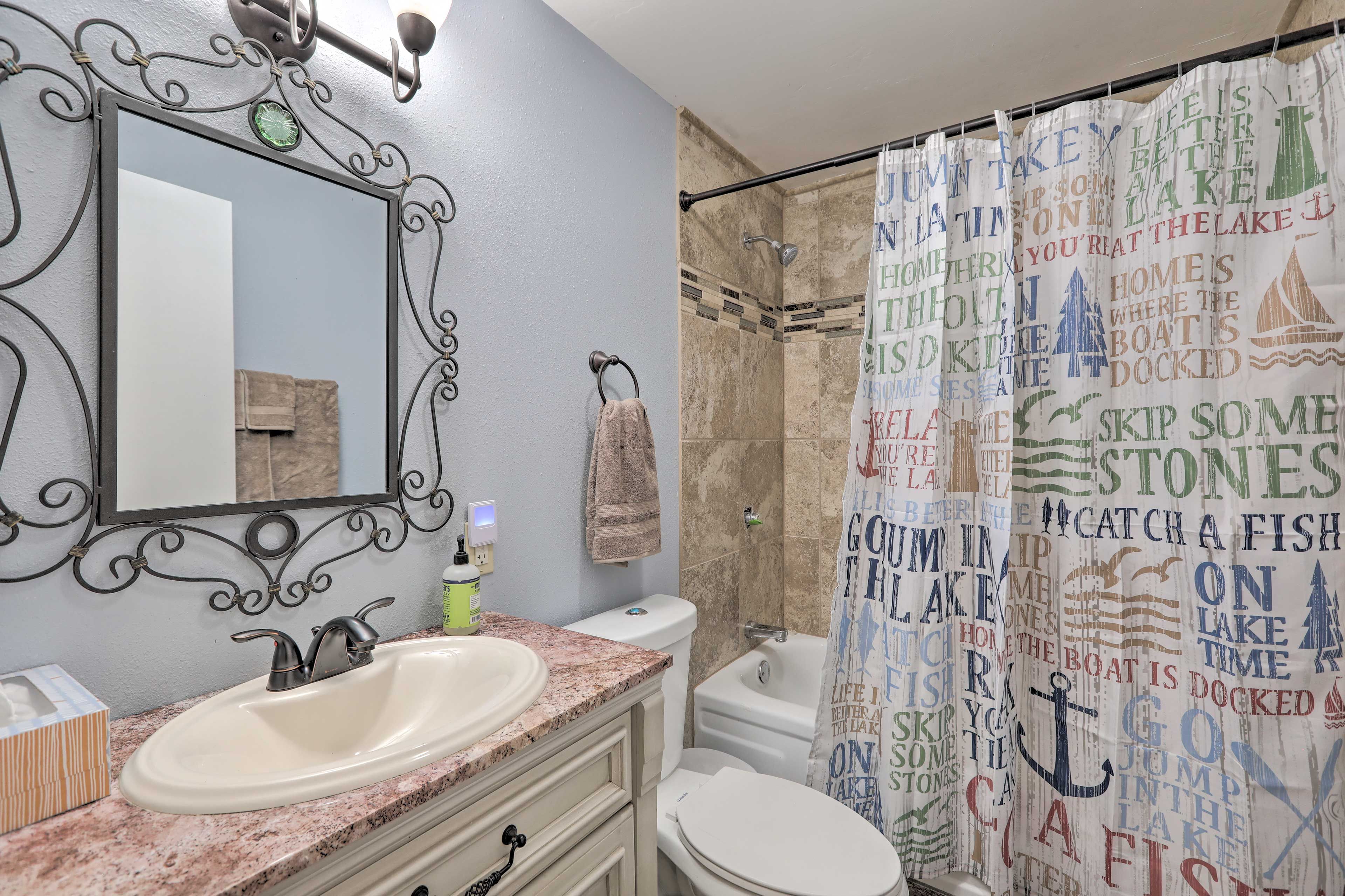 Fresh towels and linens are provided for your stay.