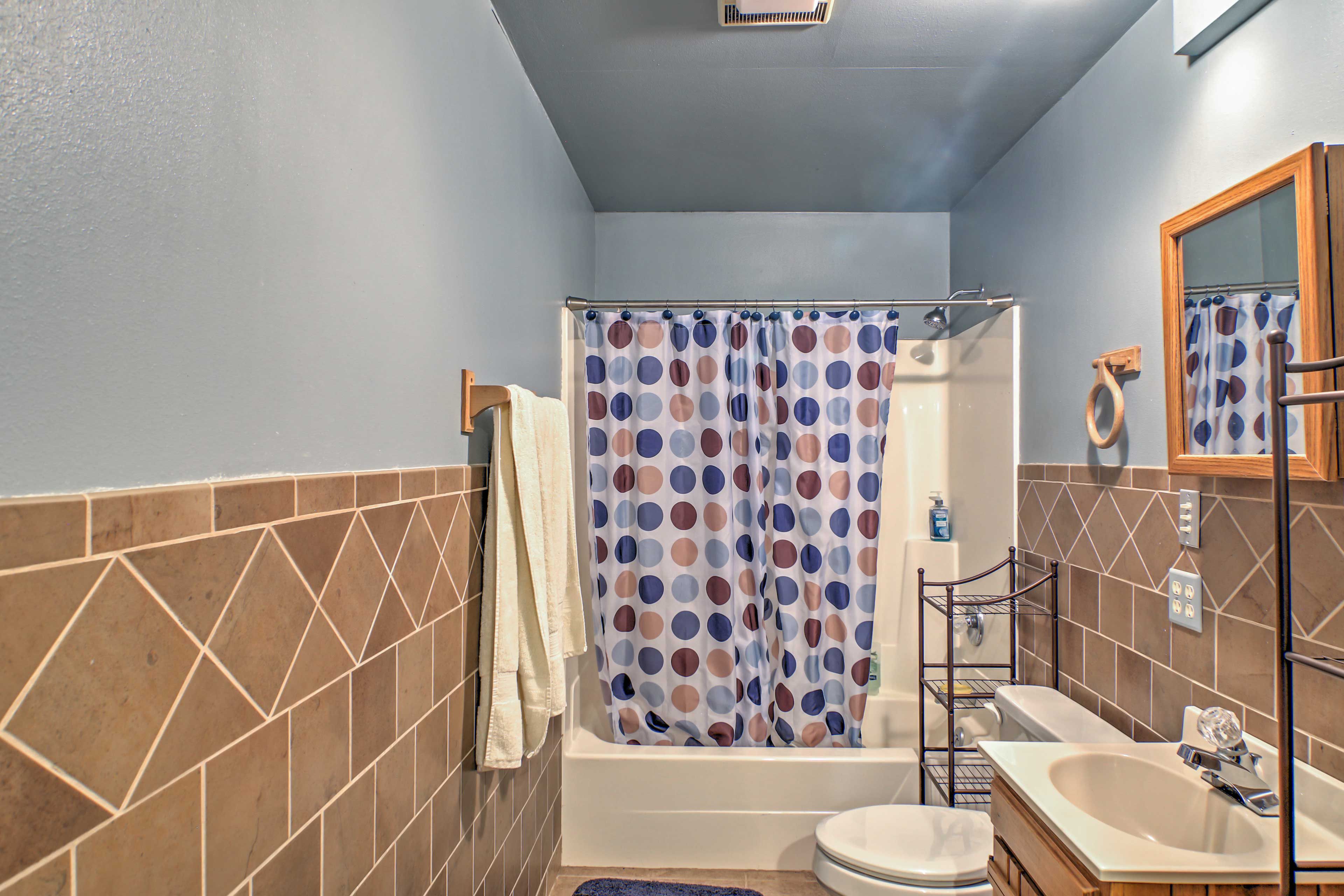 Don't worry about bringing your own towels!