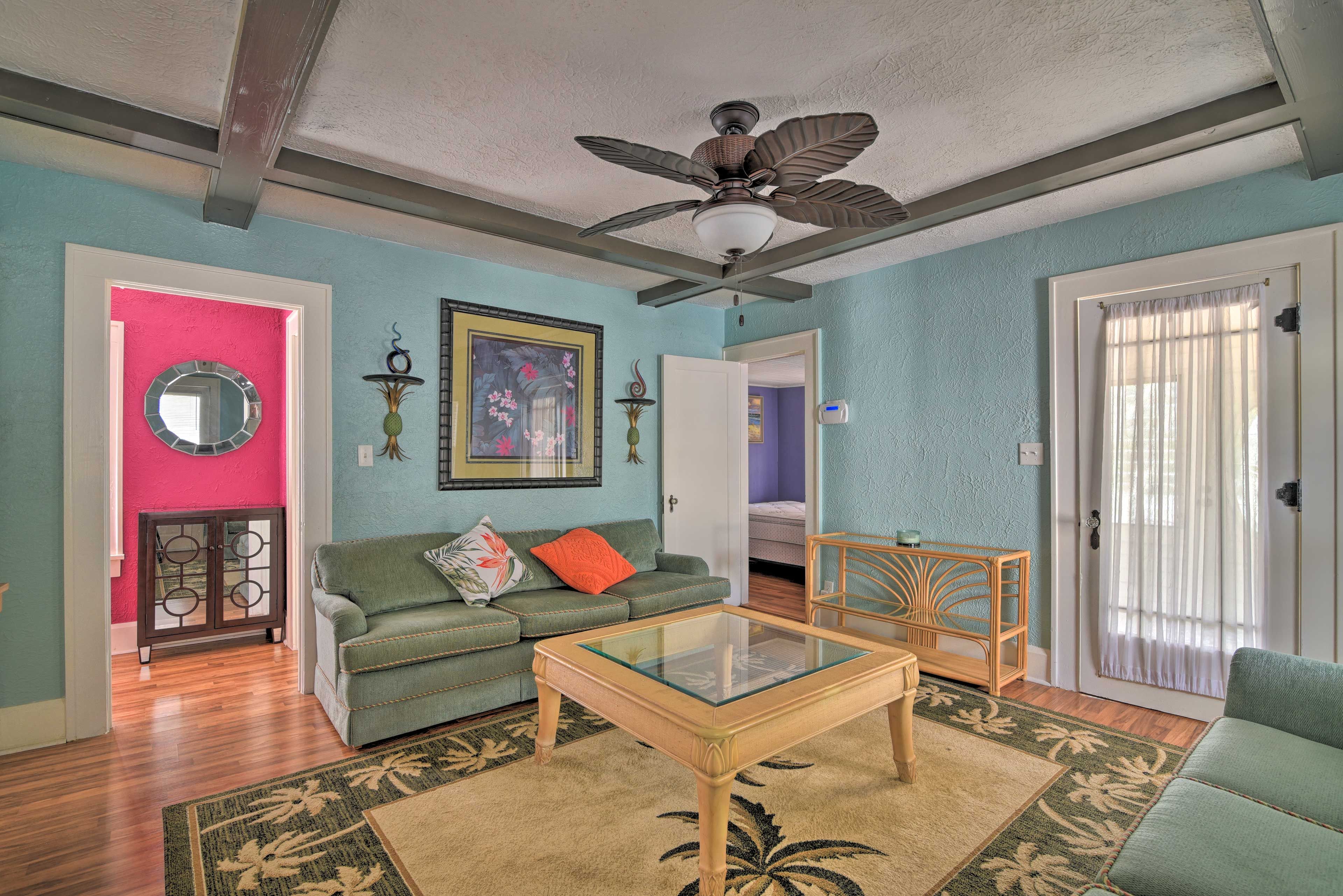 Book your stay at this cheery, 2-bedroom, 2-bath St. Petersburg vacation rental!