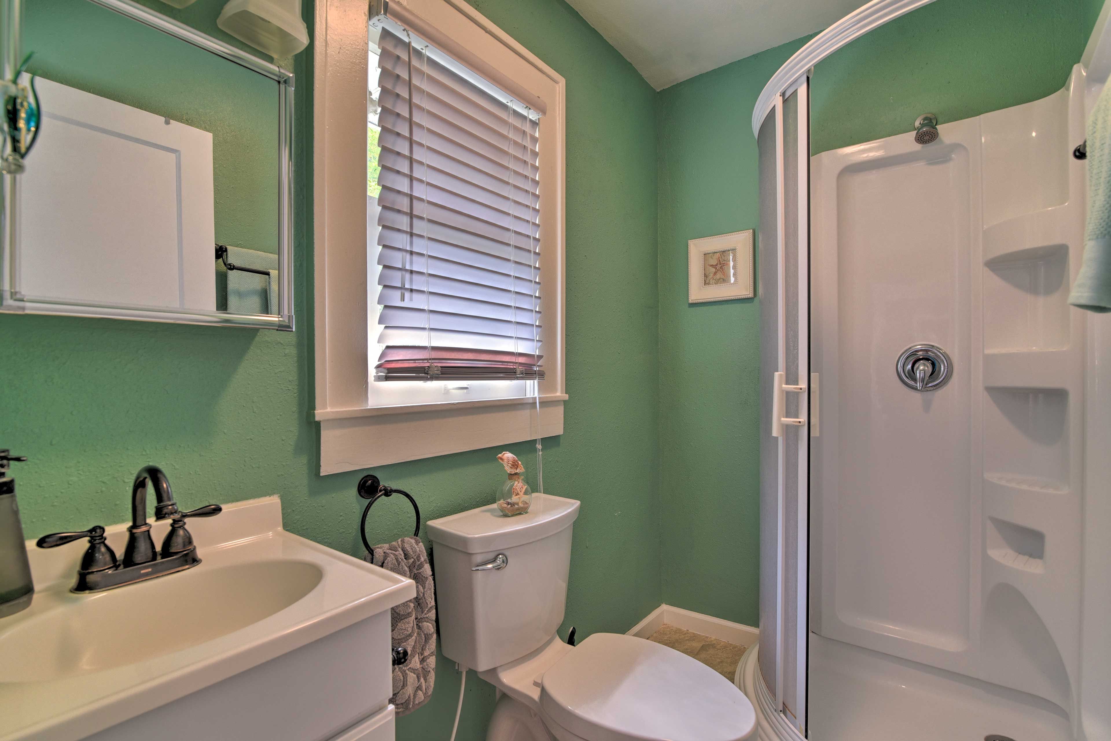 Linens, towels, and essentials are provided for your stay.