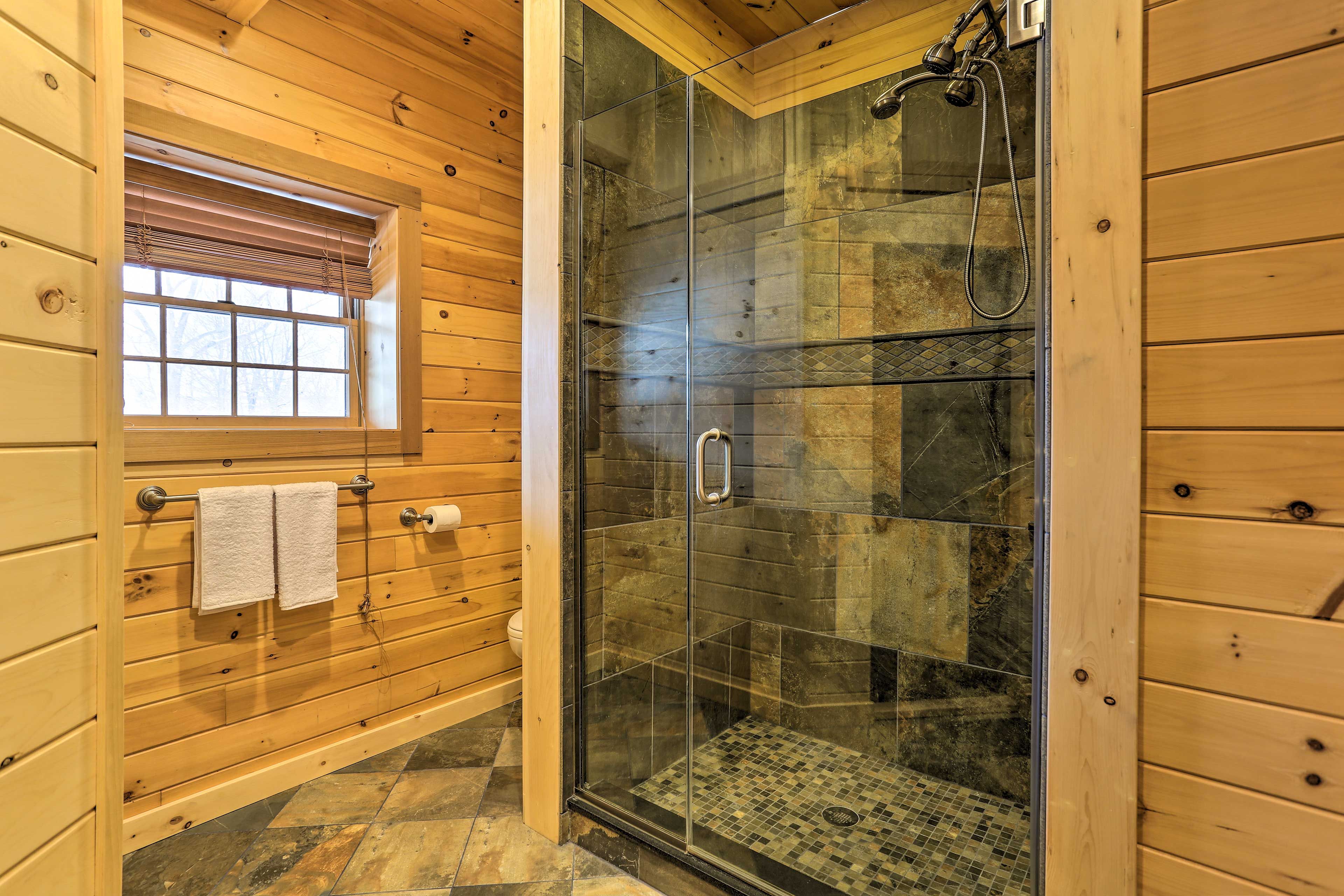 Bathroom | Ground Floor | Walk-In Shower | Towels Provided