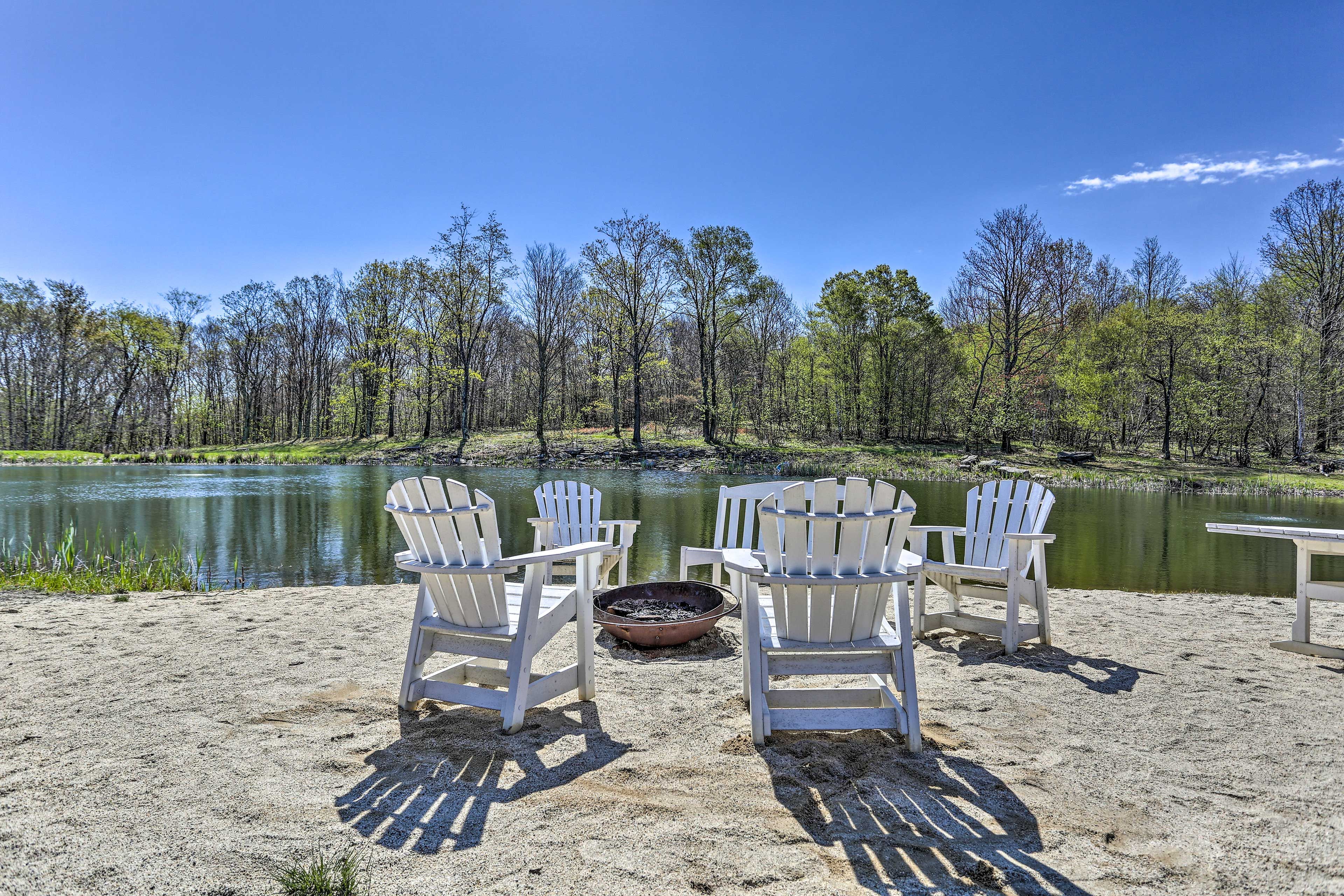 On-Site Freshwater Swimming Pond