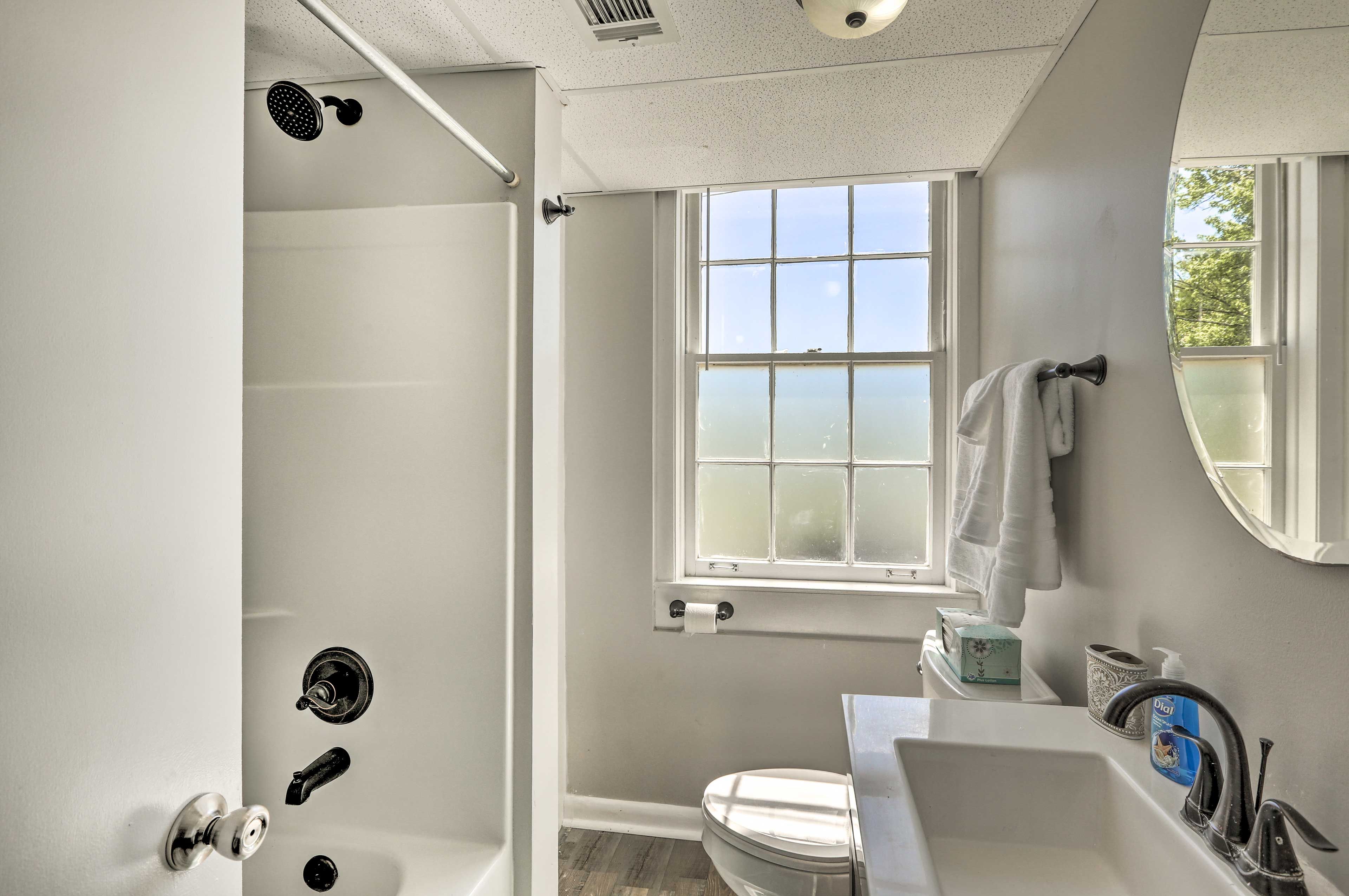Turn the heat up for a steamy shower.