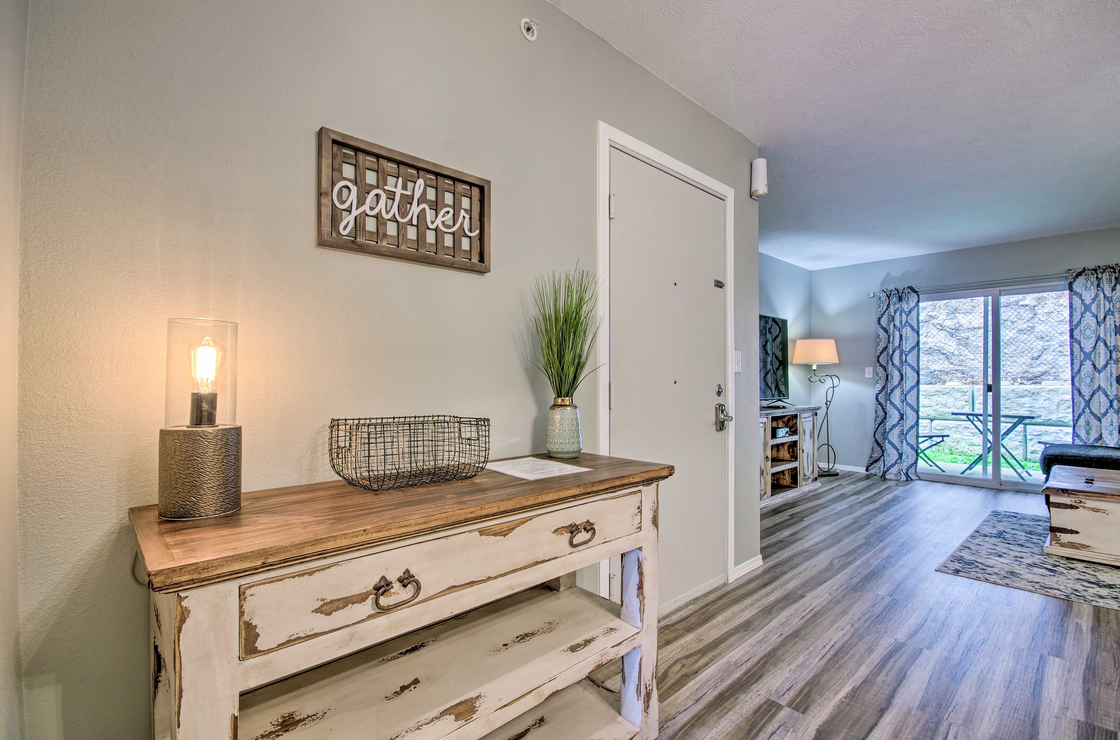Step inside to your new home-away-from-home.