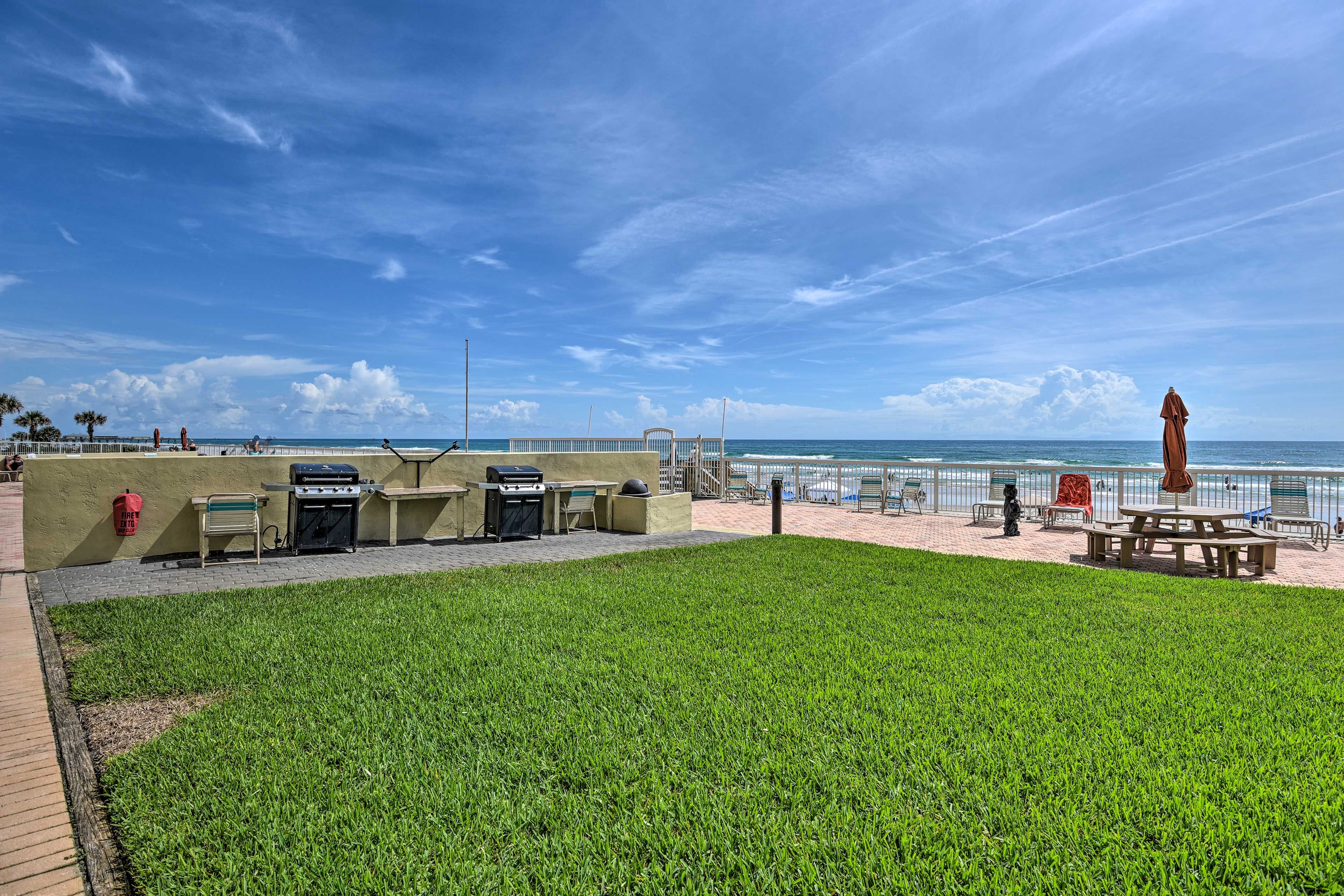 Community Barbecue Area