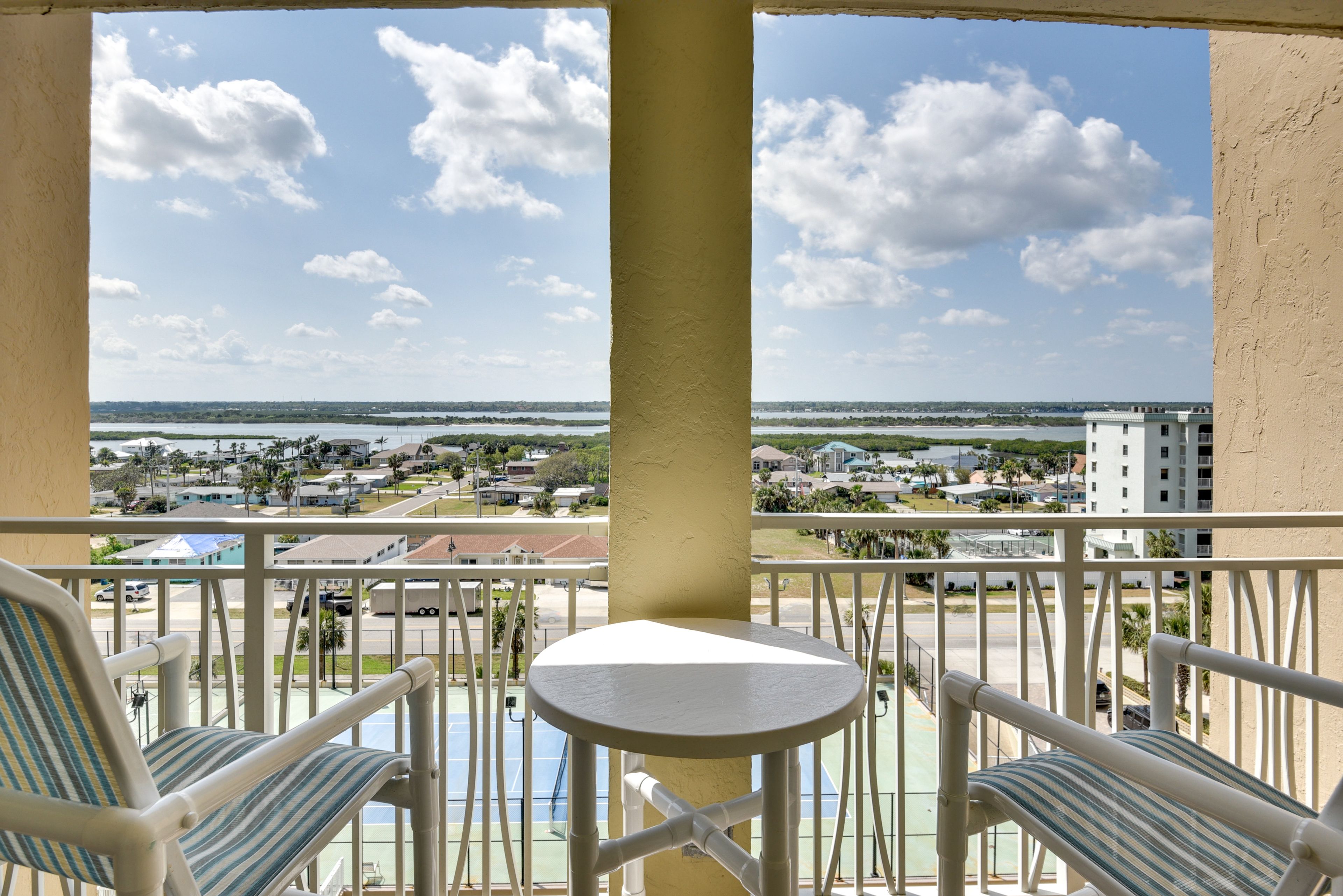 Exterior Space | Furnished Balcony
