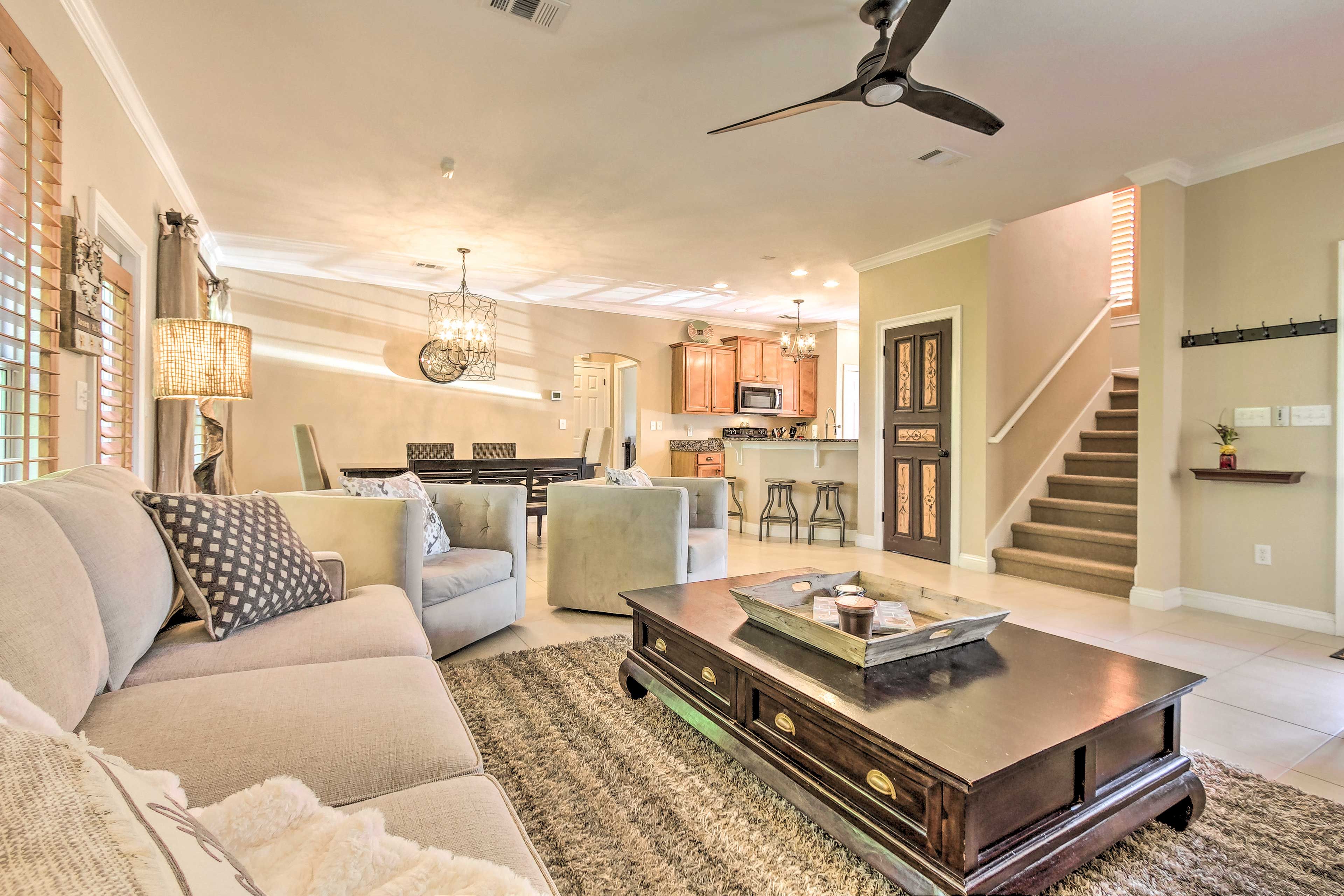 This spacious home boasts 2,052 square feet of living space.
