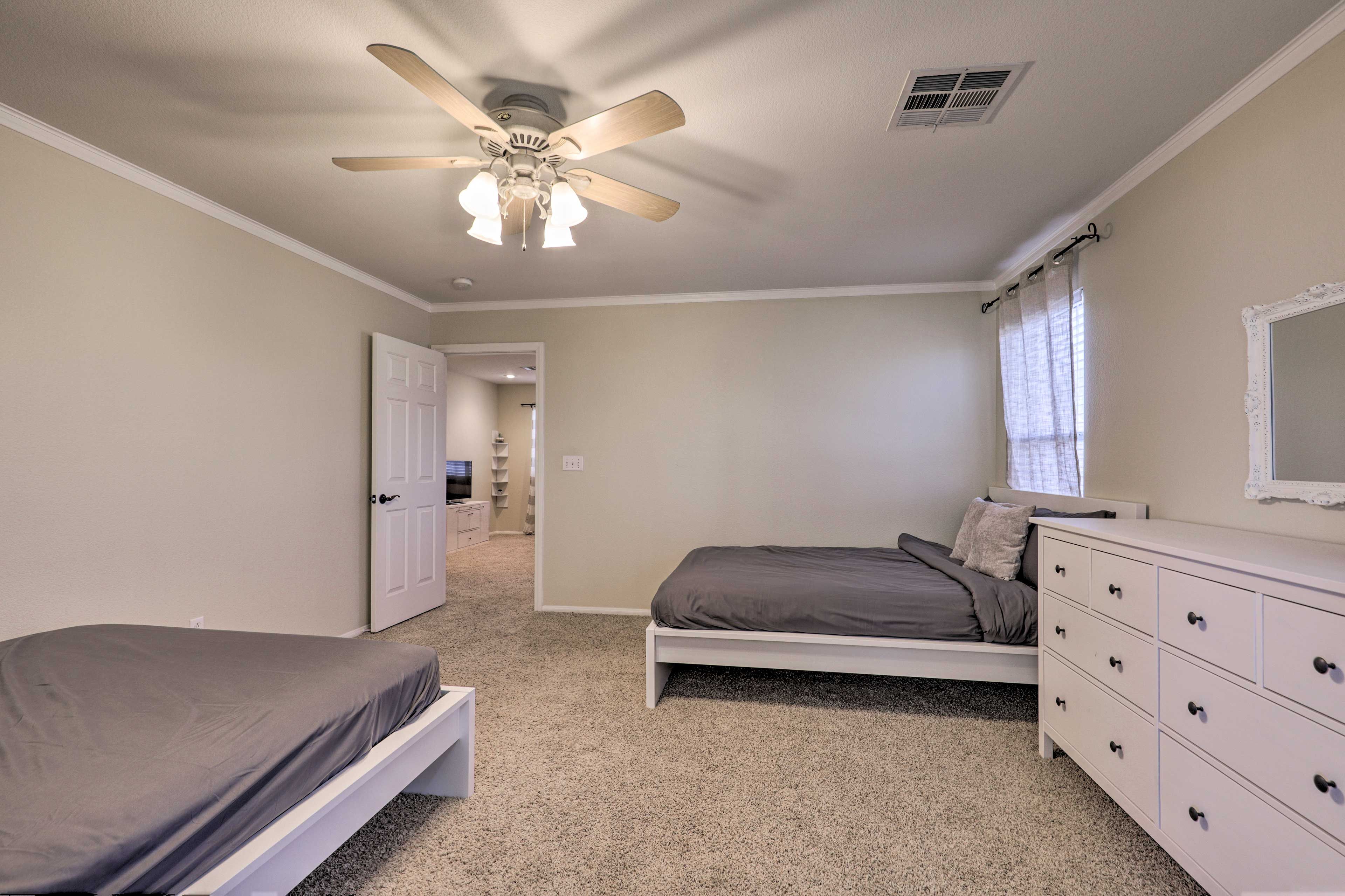 There's plenty of space to unpack.