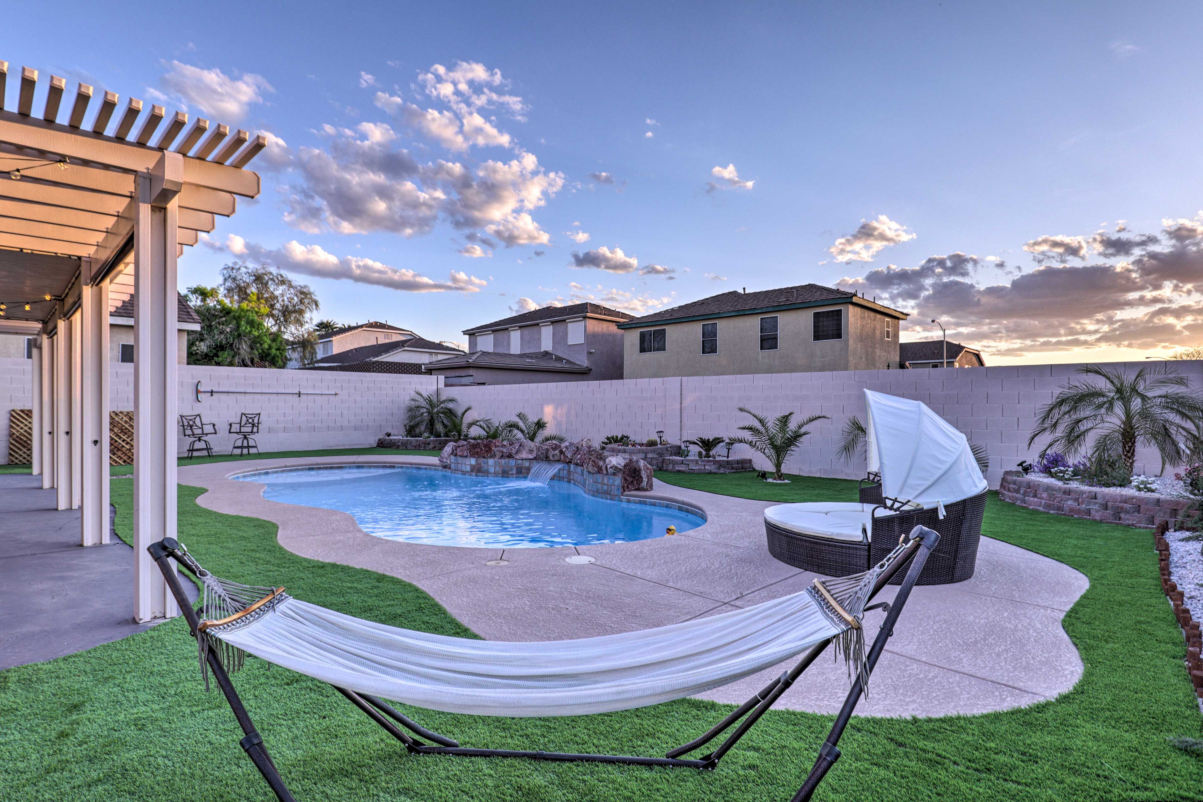 This home truly has everything to keep the party going.