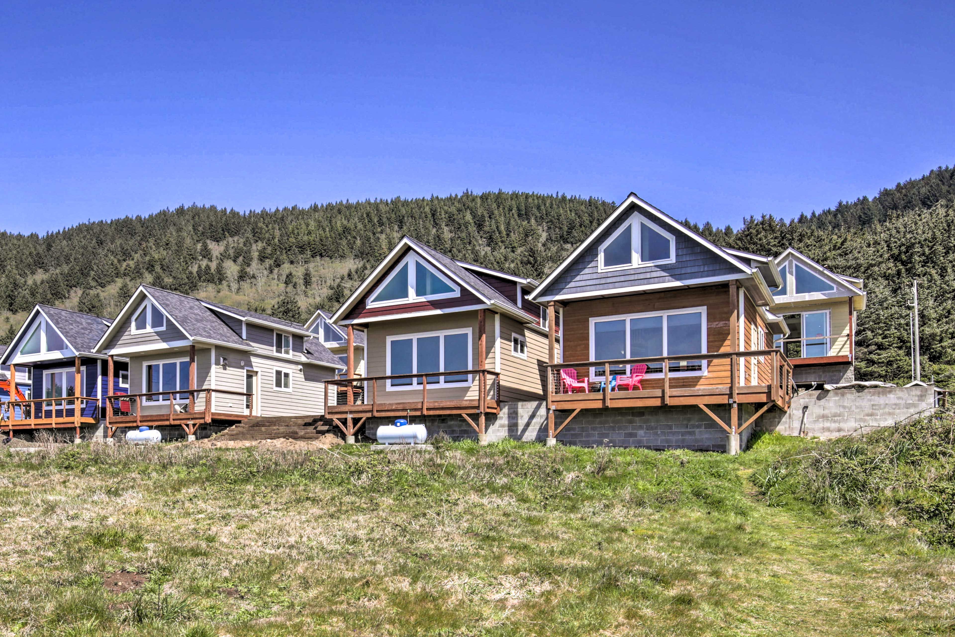 You'll be just 6 miles from the quaint oceanfront town of Yachats!