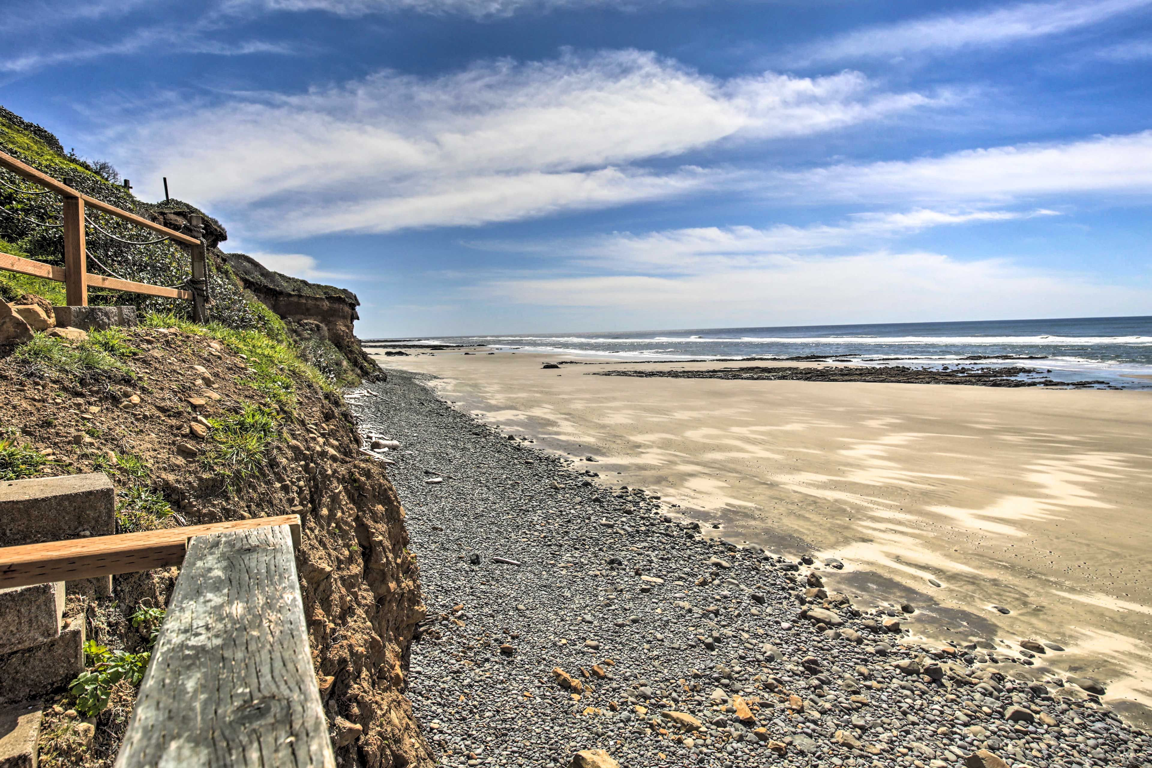 There's no better way to spend a day than relaxing in the ocean breeze.