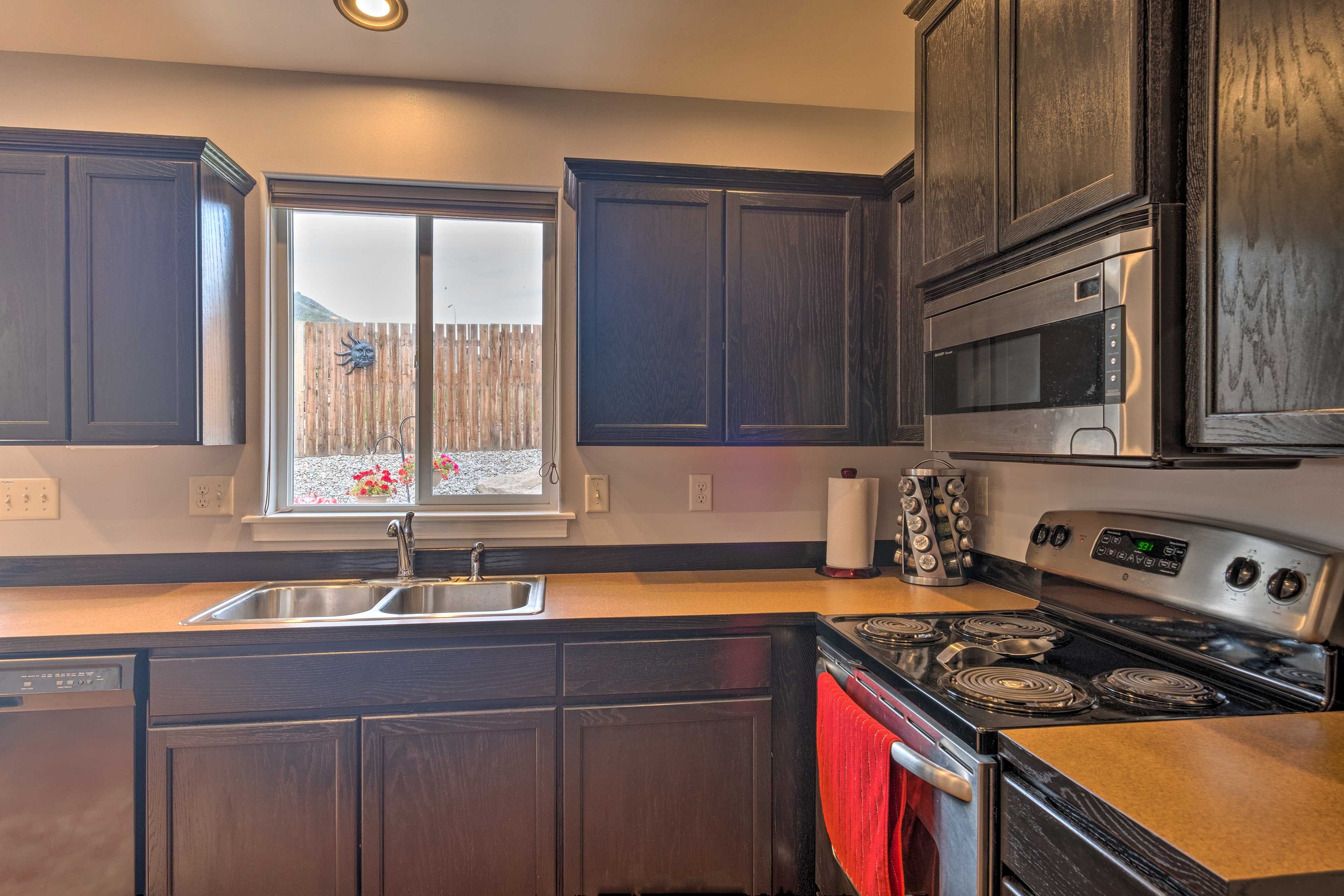 Cleanup won't be a problem, thanks to the diswasher!
