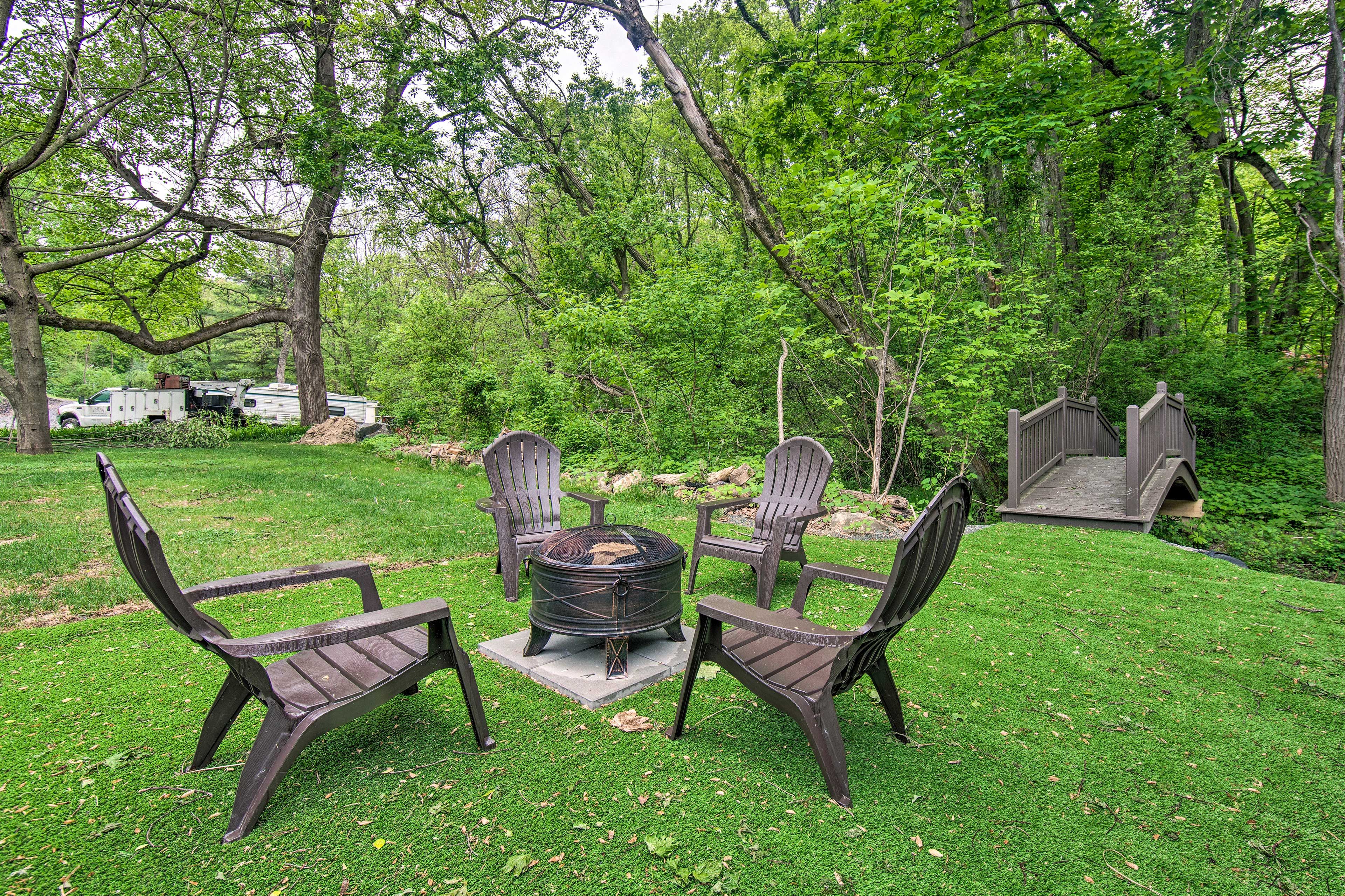 Private Exterior Space | Fire Pit