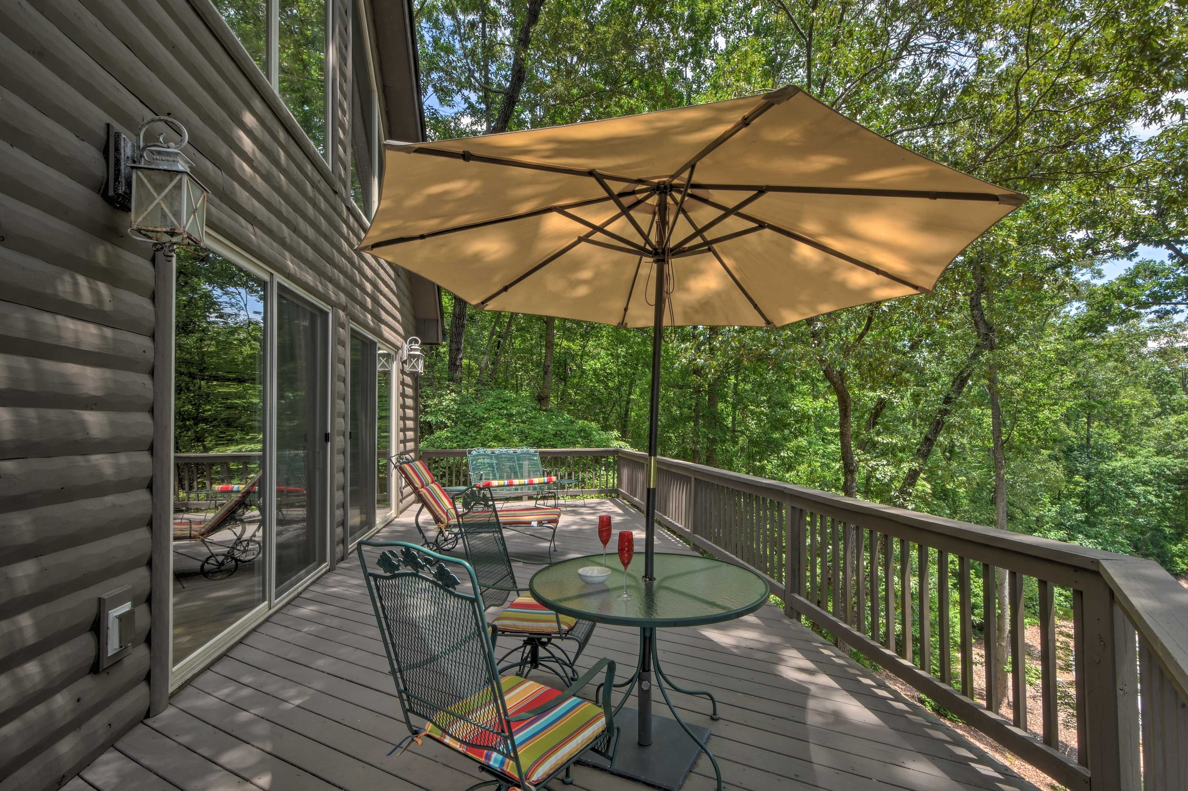 Private Deck | Access through Living Room
