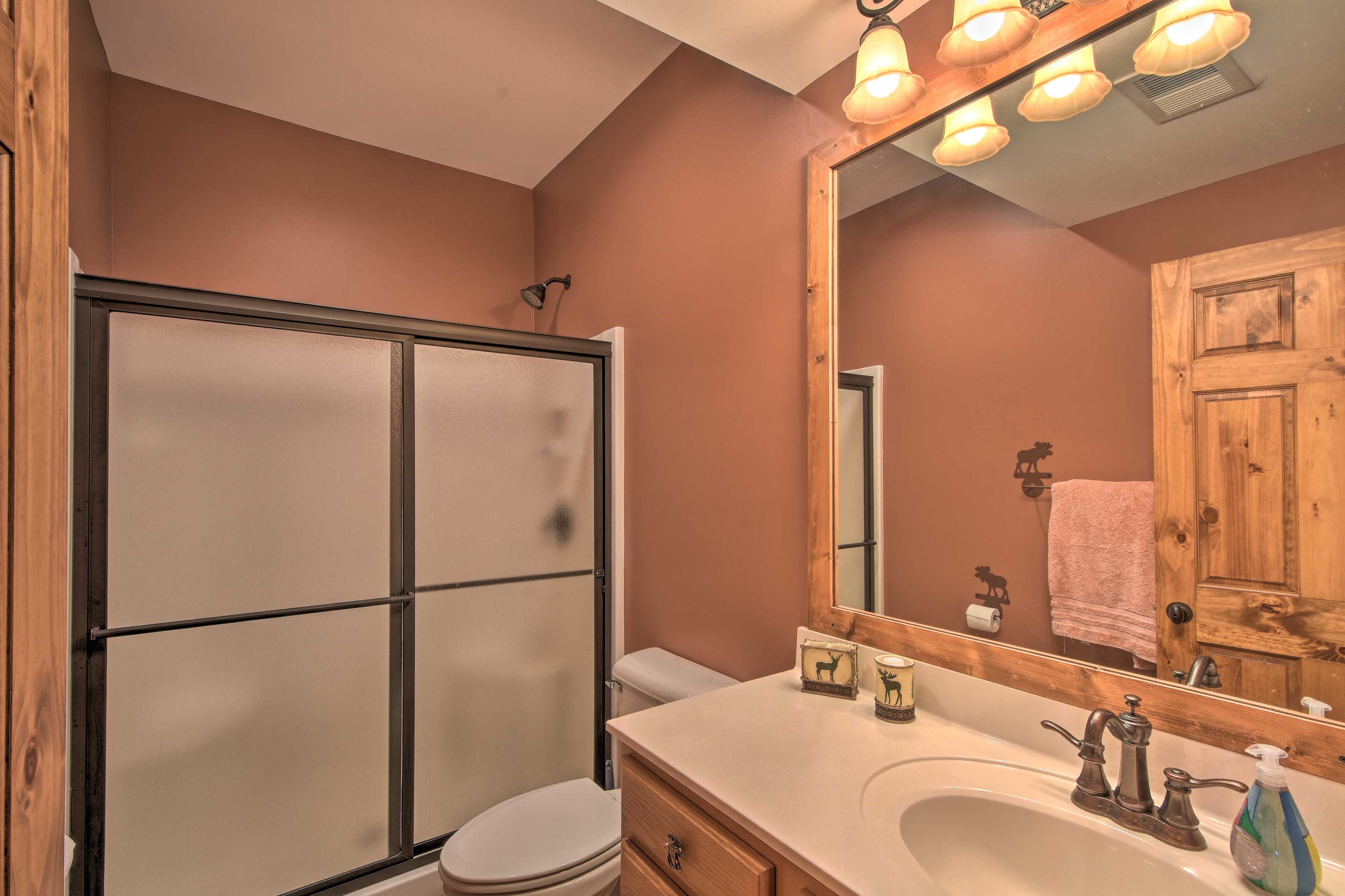 Full Bathroom | Basement Level | Some Steps Required