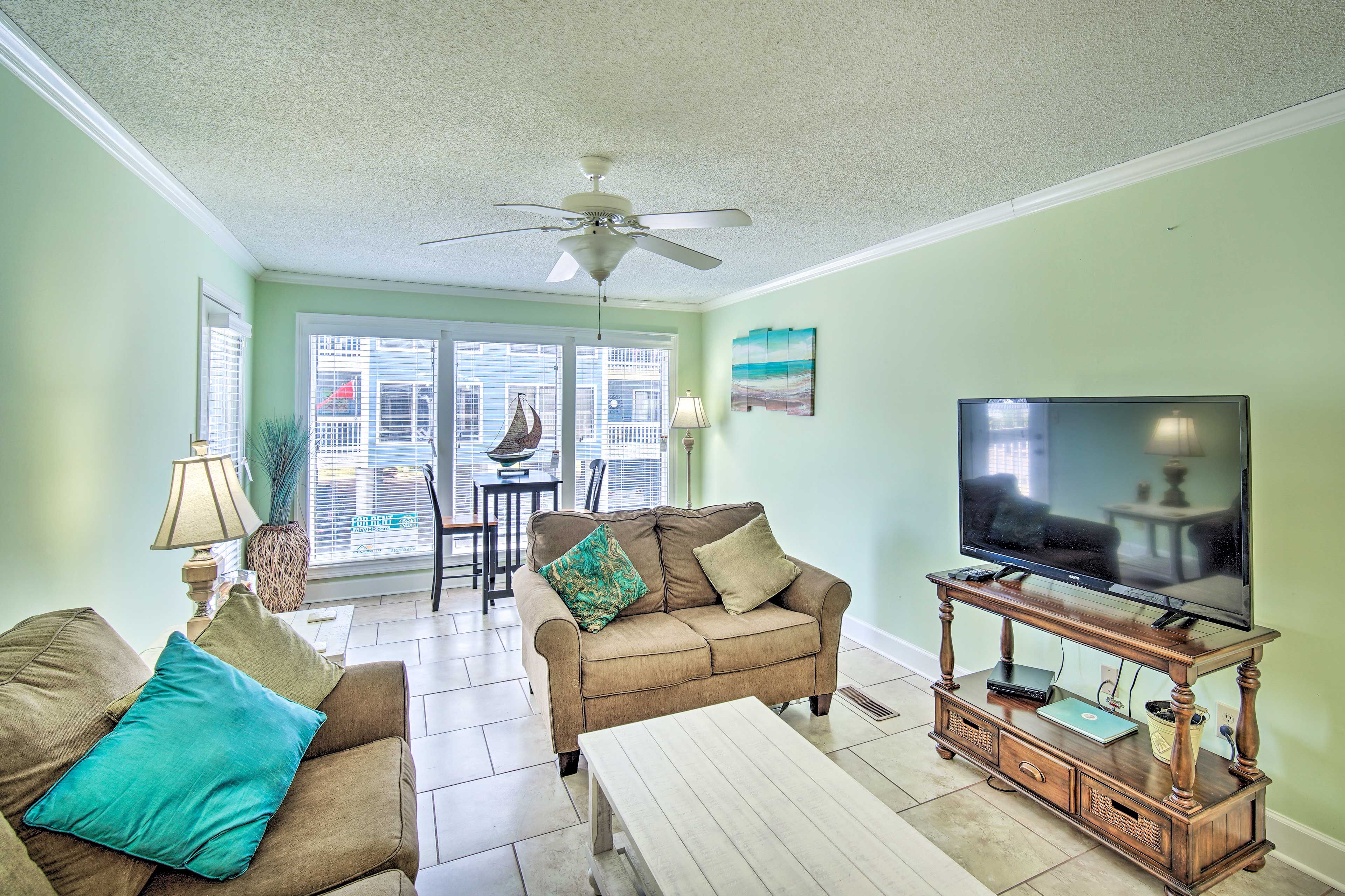 You'll love how much natural light pours inside this condo.