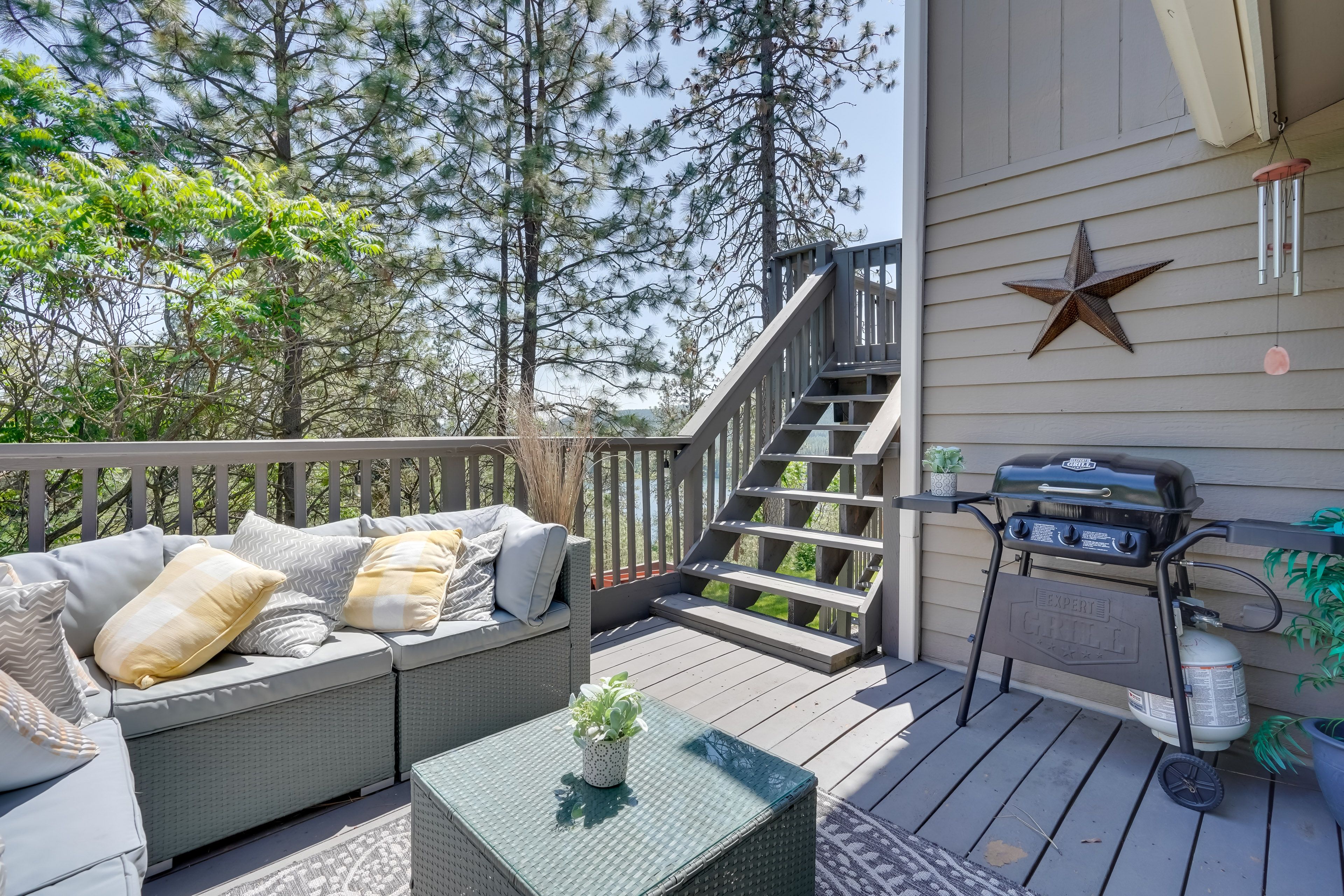 Shared Deck | Other Rentals On-Site