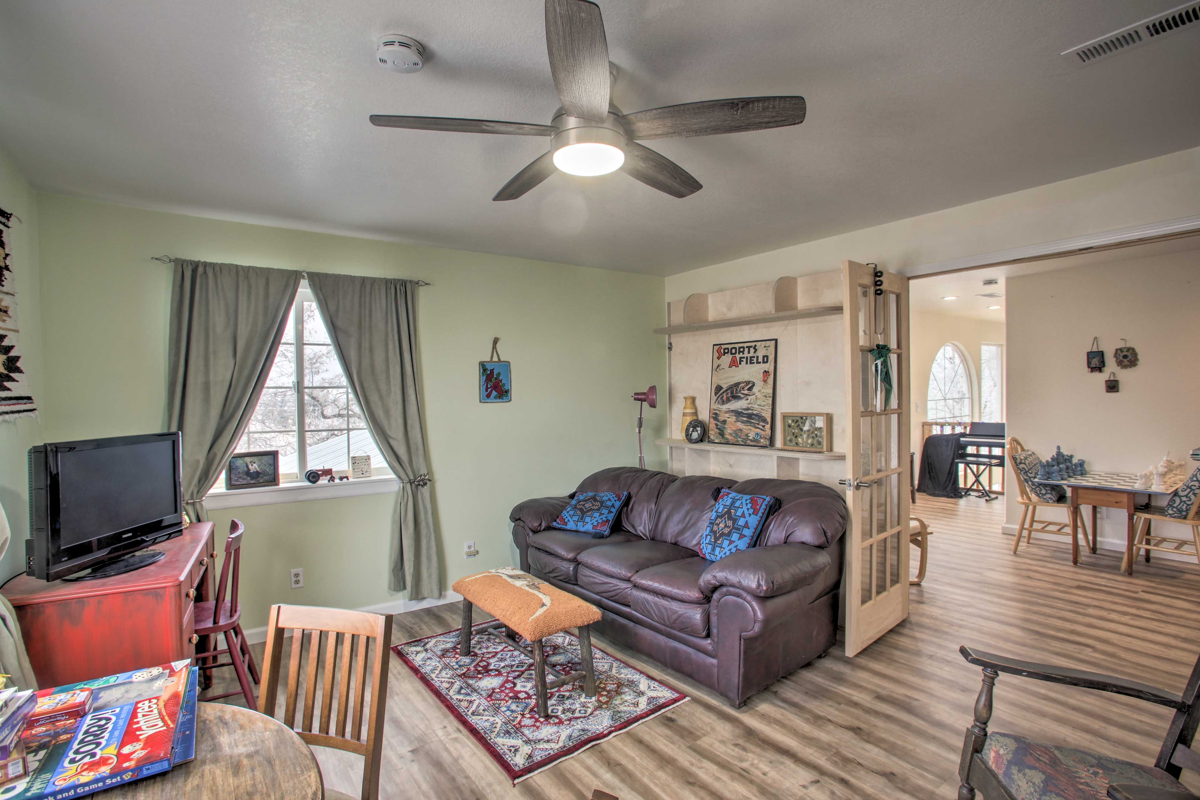 Bedroom 4 (TV Room) | 2nd Floor | Stairs Required | Southwest Corner View
