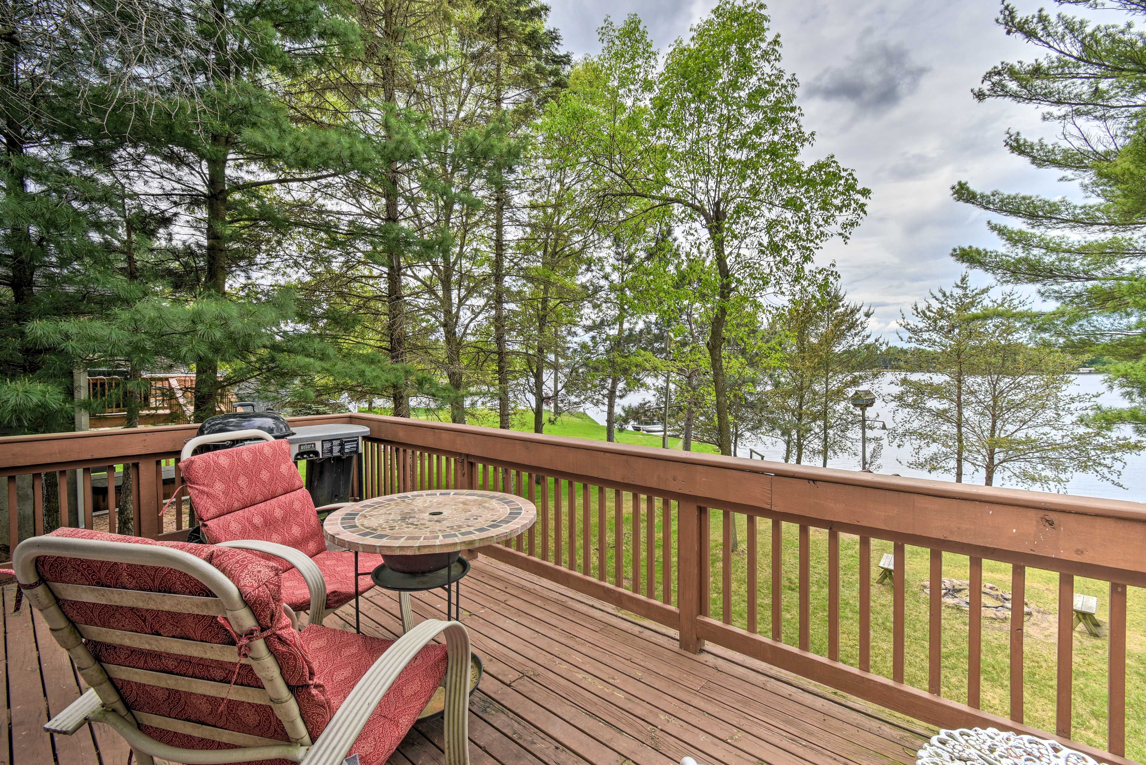 Get away from the city and stay at this beautiful Nekoosa house!