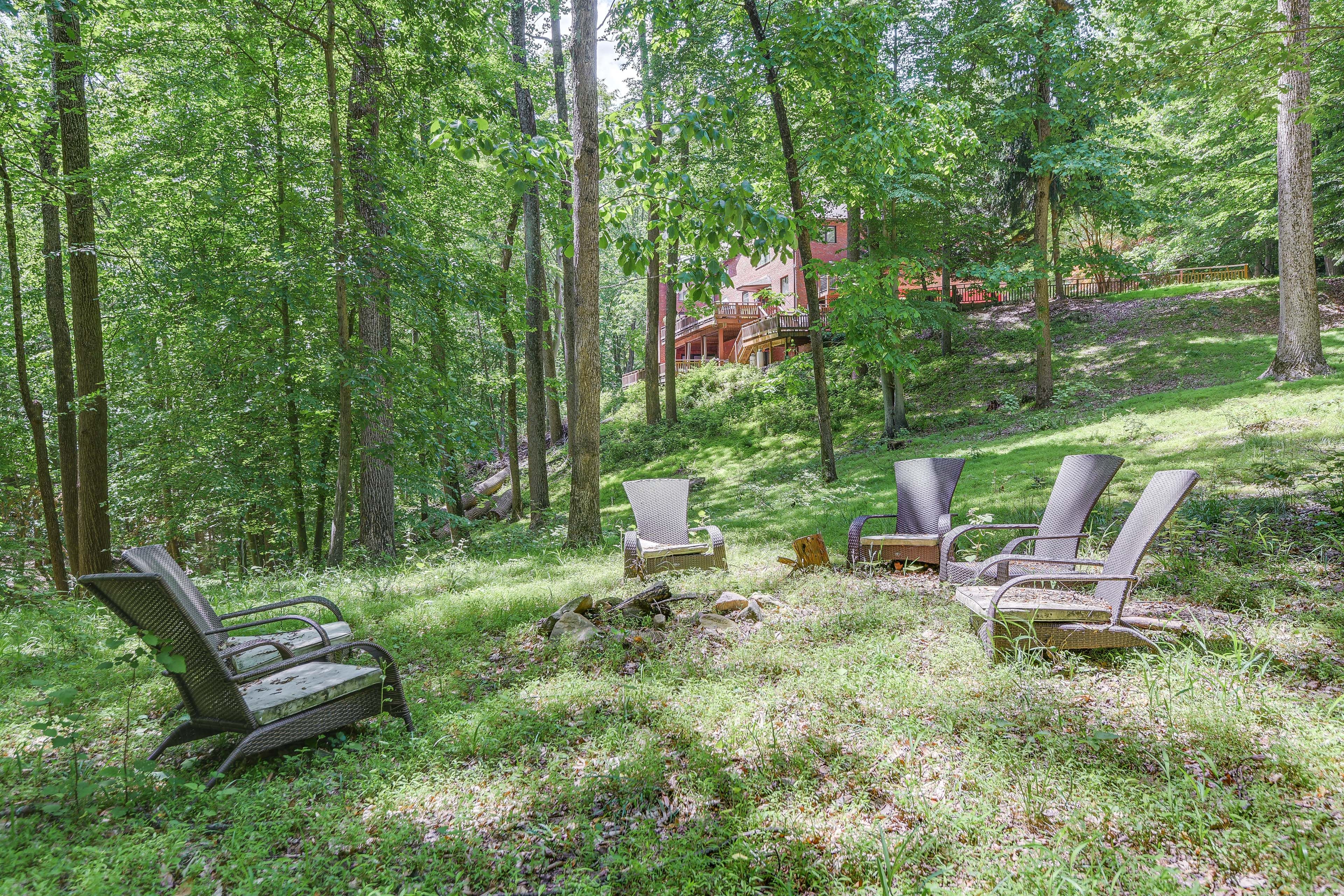 Cockeysville Vacation Rental | 1BR | 1BA | 1,400 Sq Ft | Stairs Required