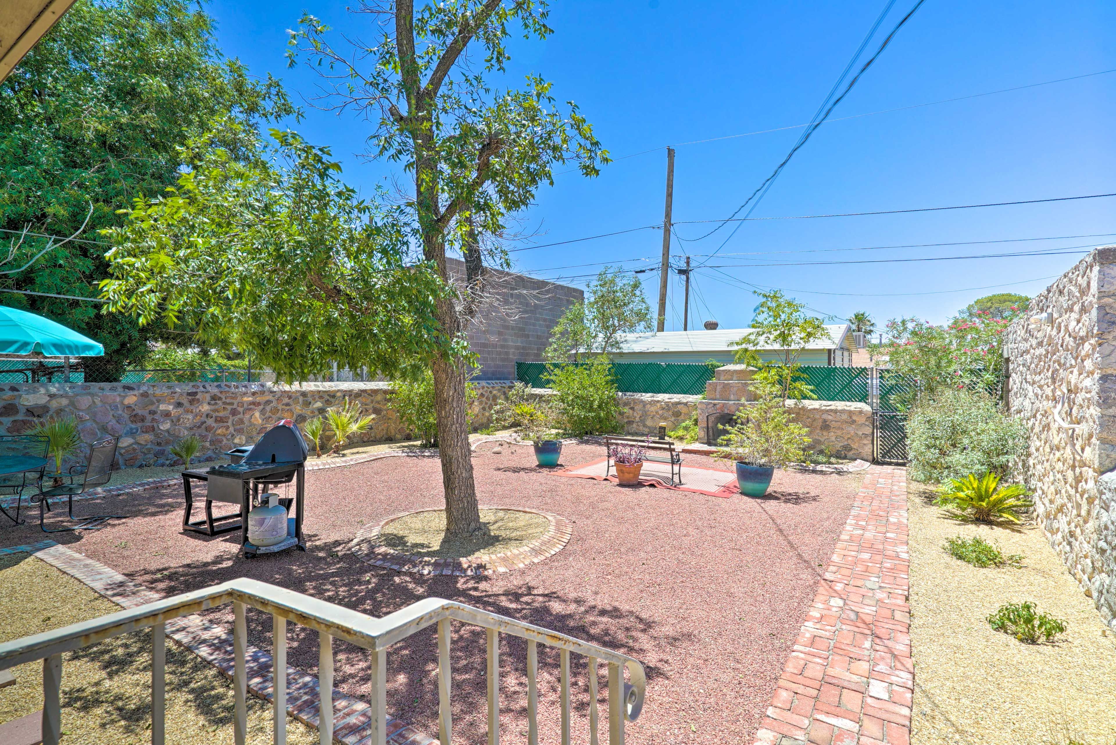Private Backyard