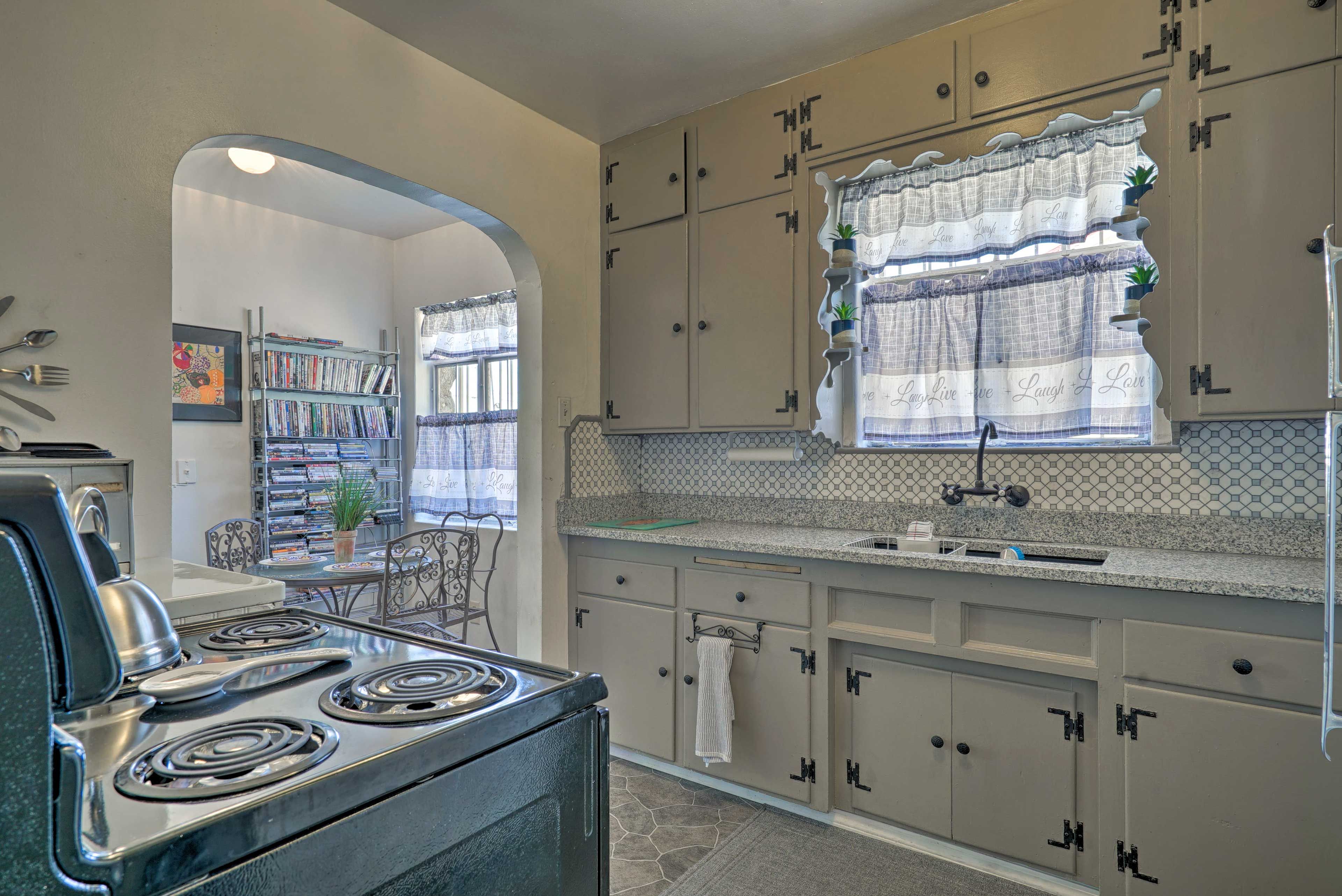 Well-Equipped Kitchen