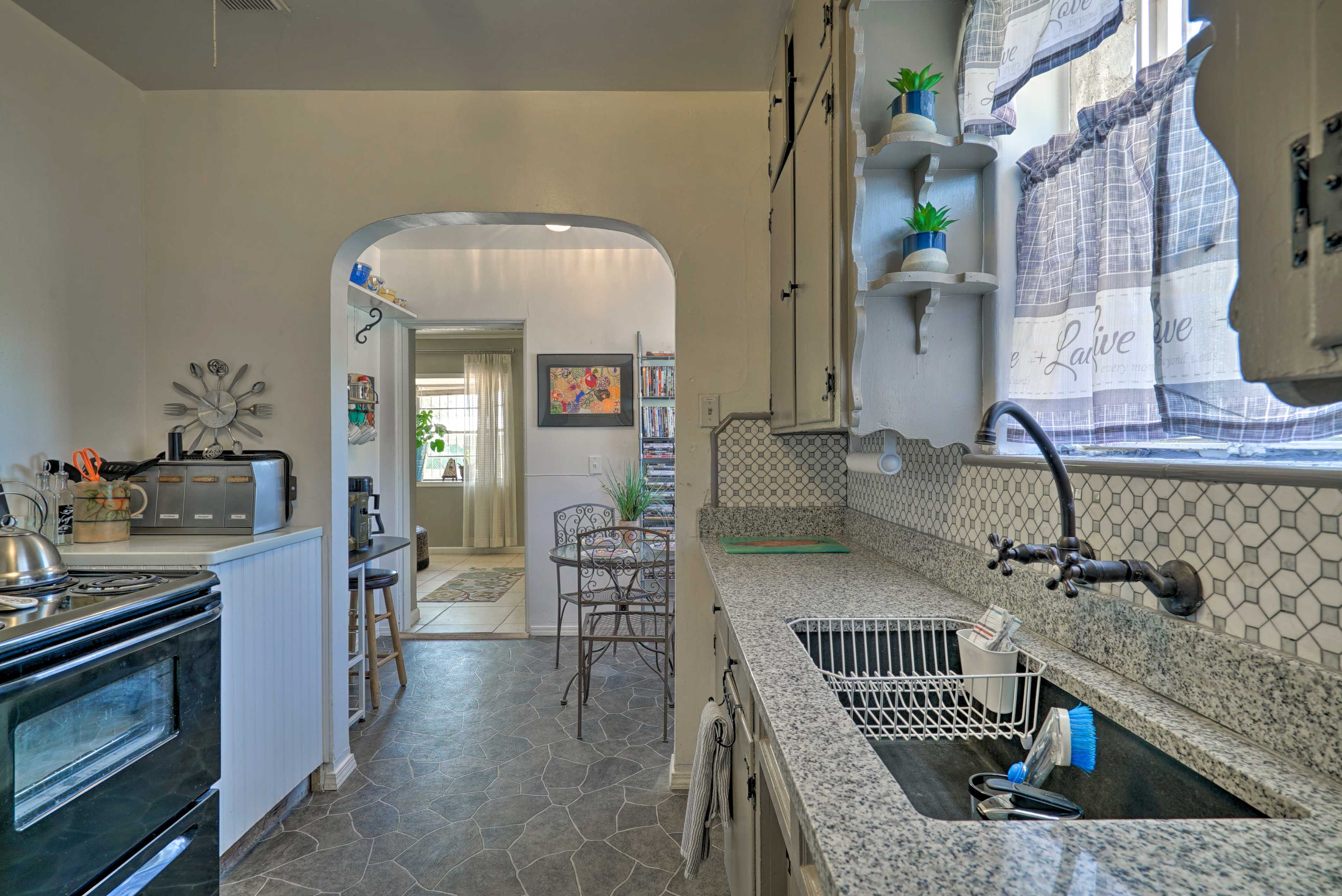 Well-Equipped Kitchen