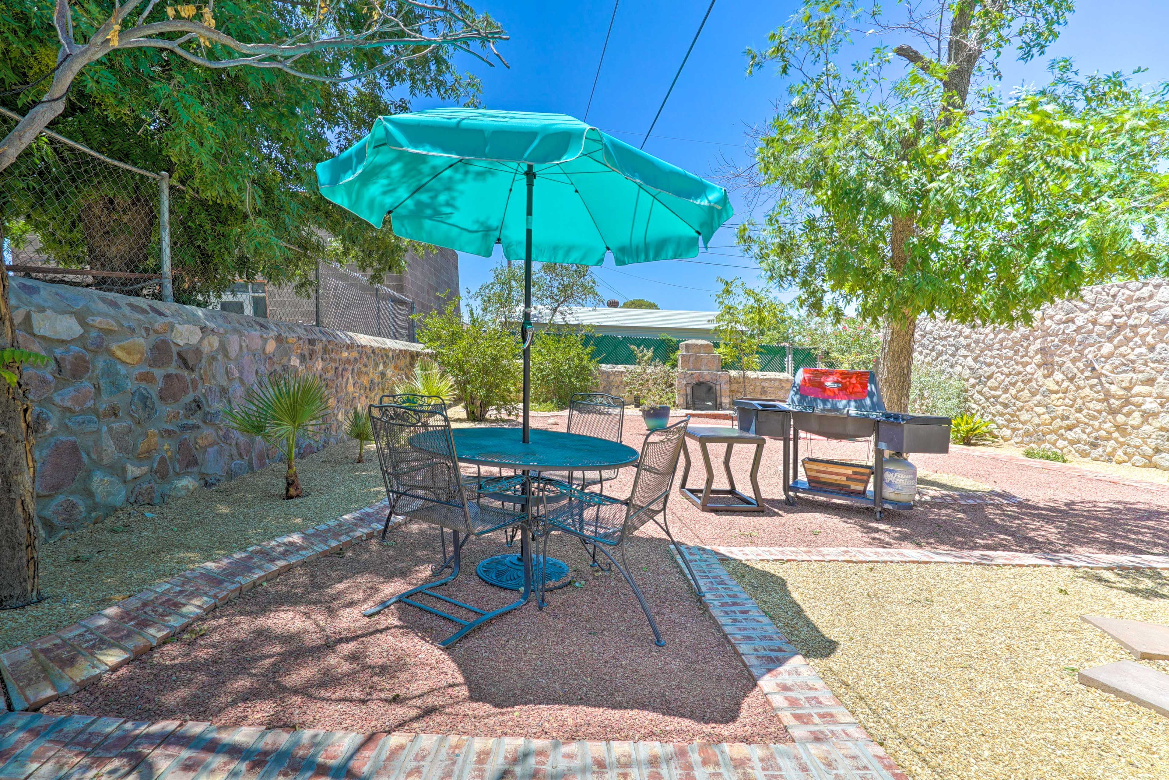 Private Backyard