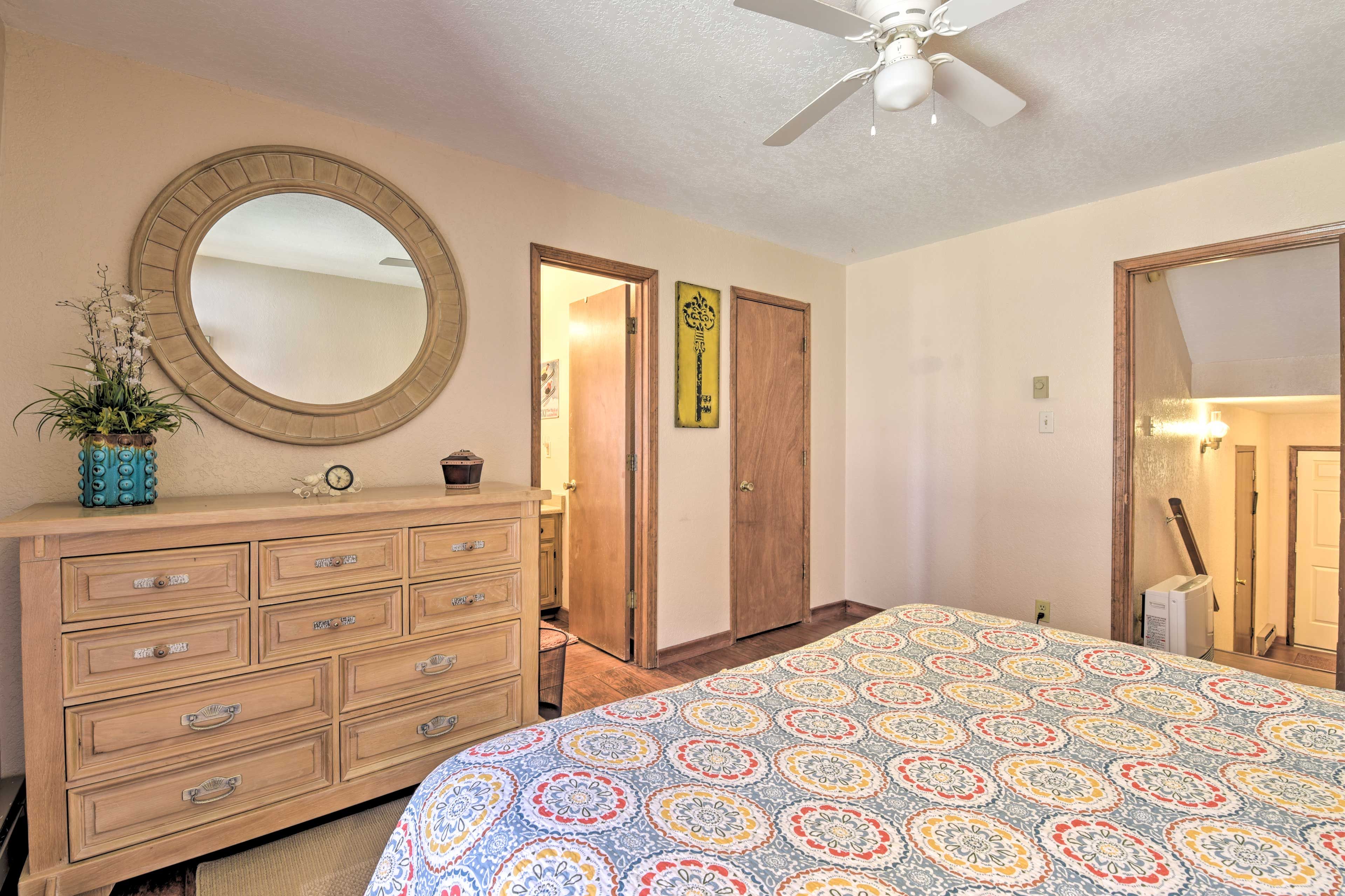 Primary Bedroom | Linens Provided