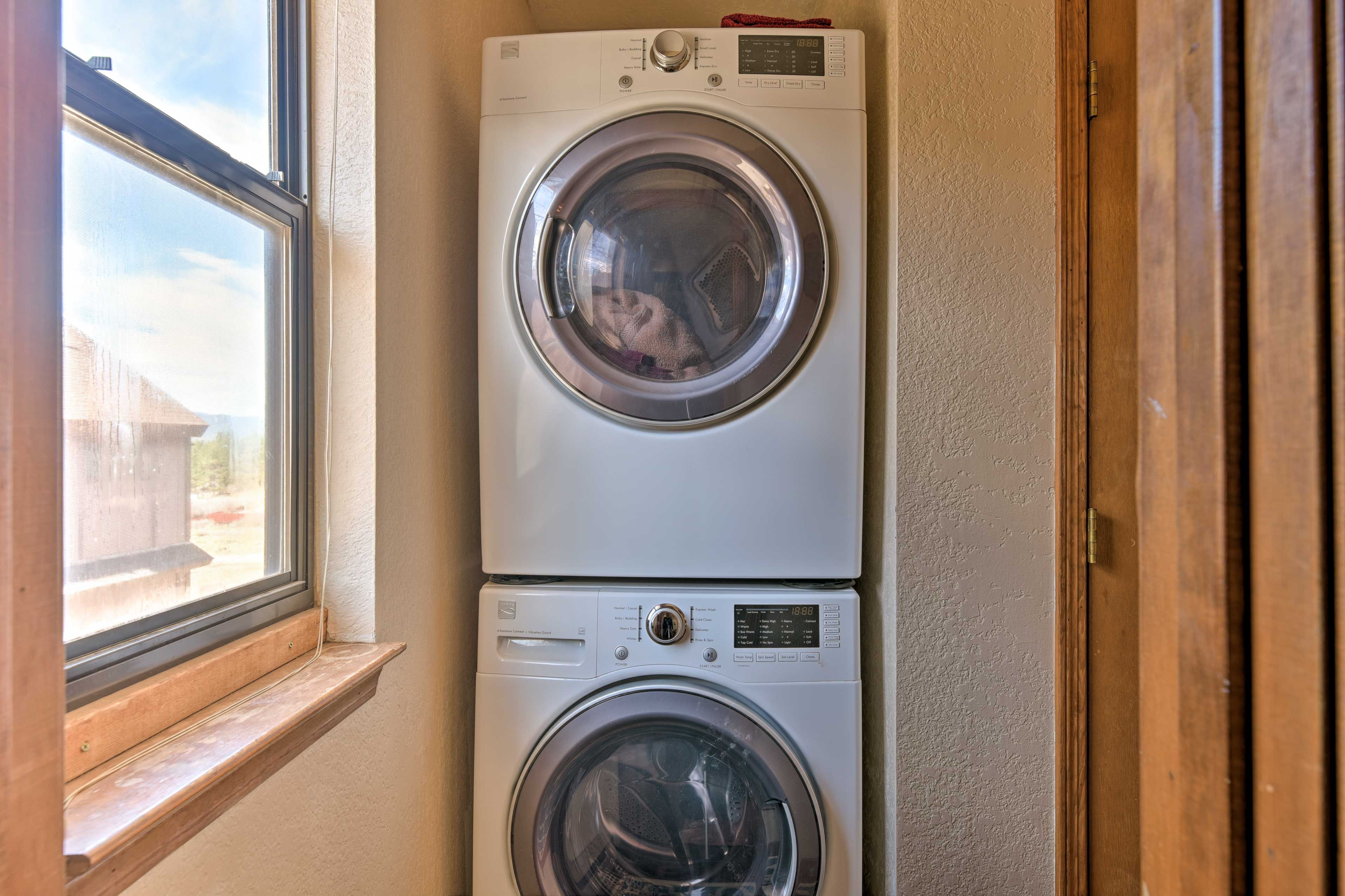 In-Unit Laundry Machine | Laundry Detergent Provided