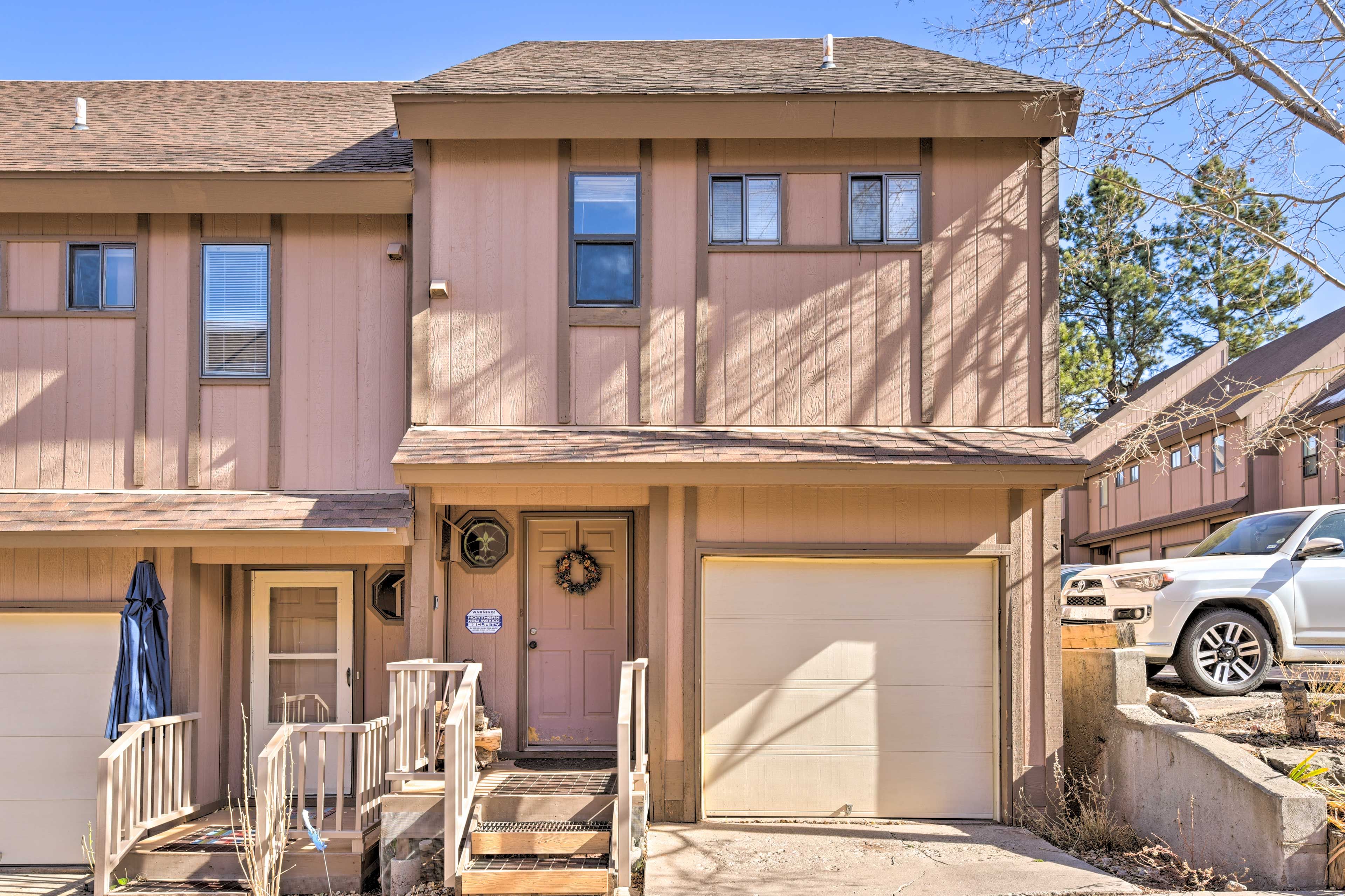 Townhome Exterior | Steps Required to Access Property