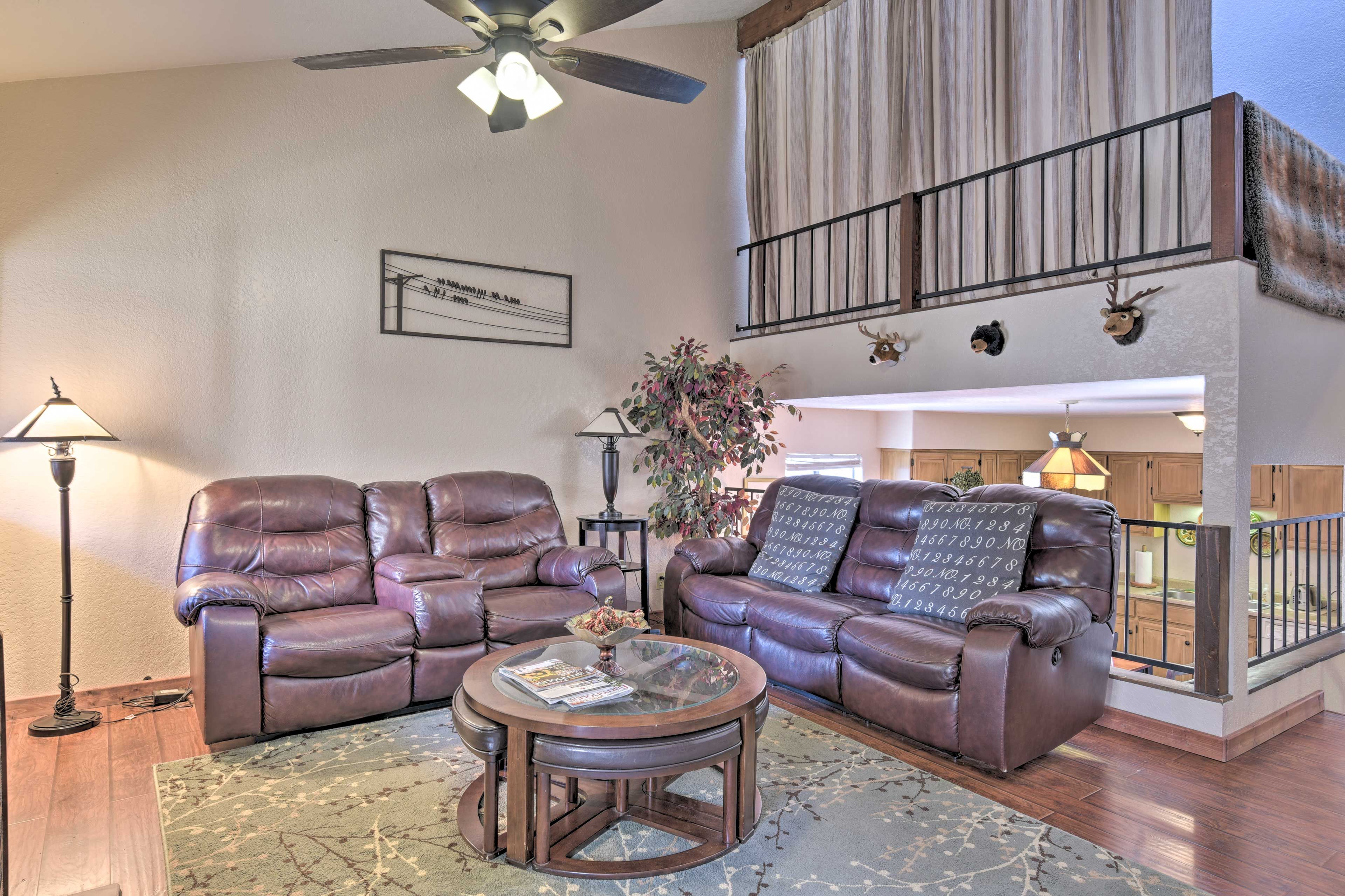 Living Room | Additional Accommodations | Queen Air Mattress
