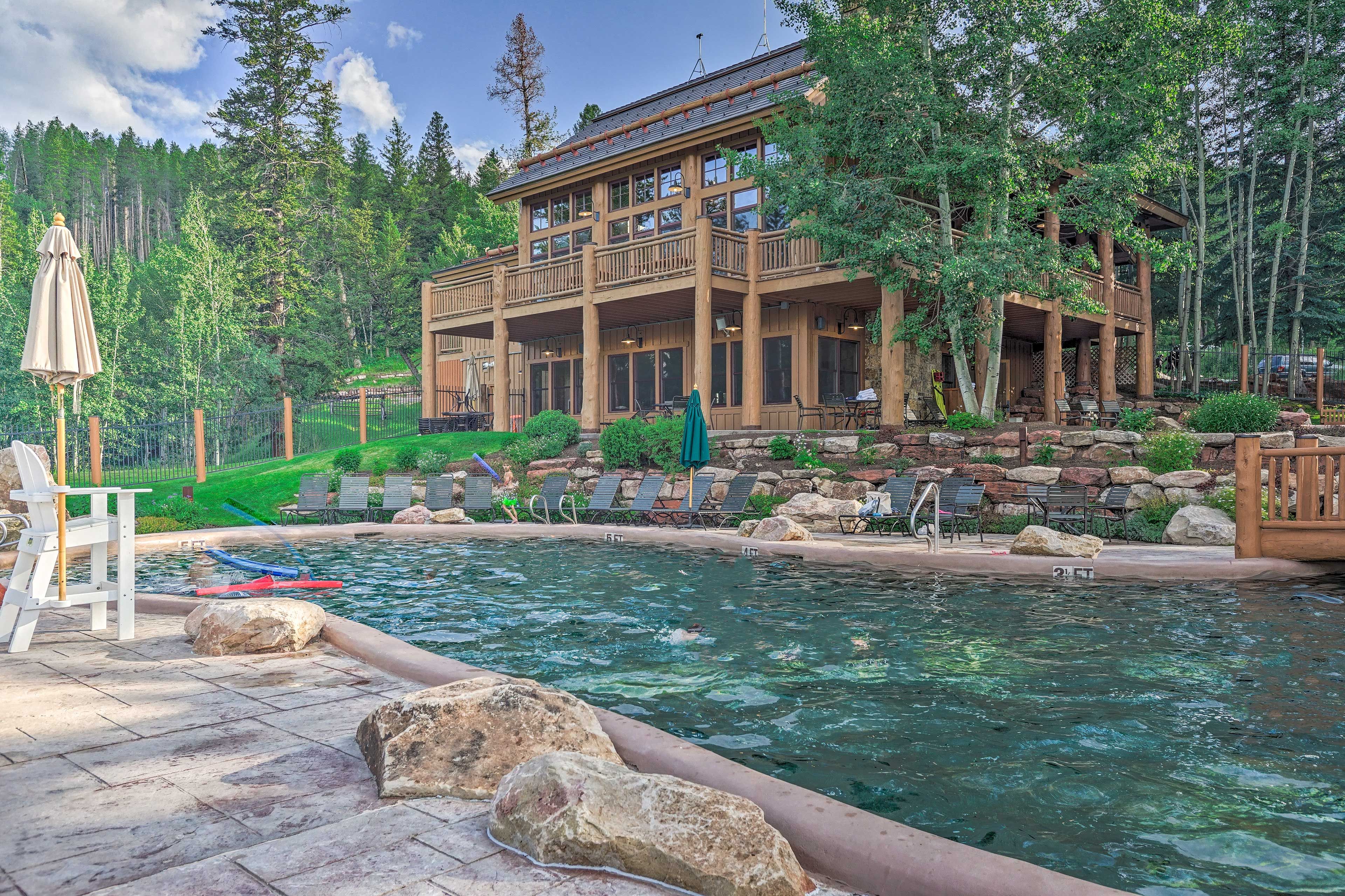 Mingle with other travelers on the beautifully landscaped pool deck.