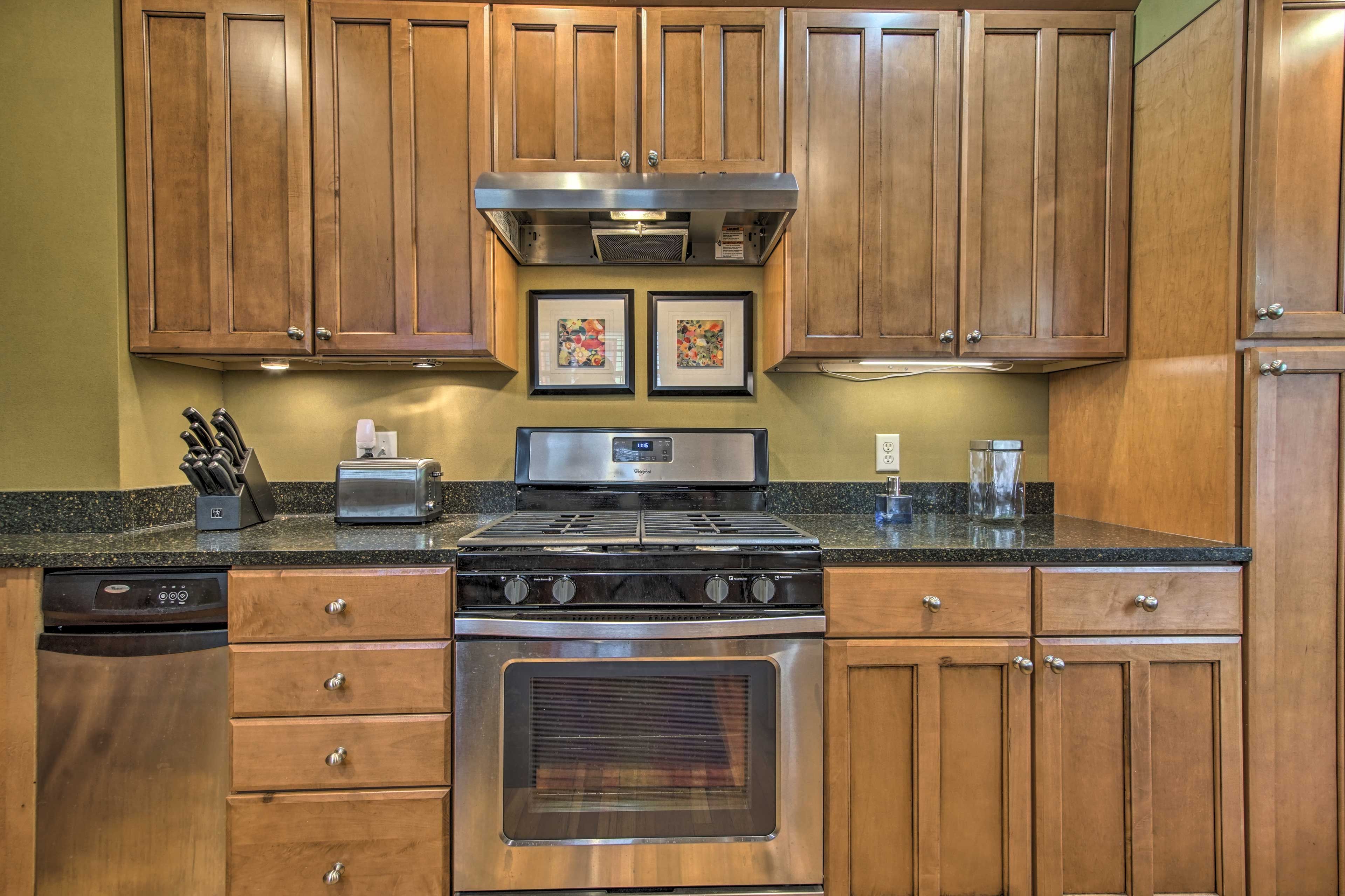 Whip up your home-cooked favorites on the stovetop.