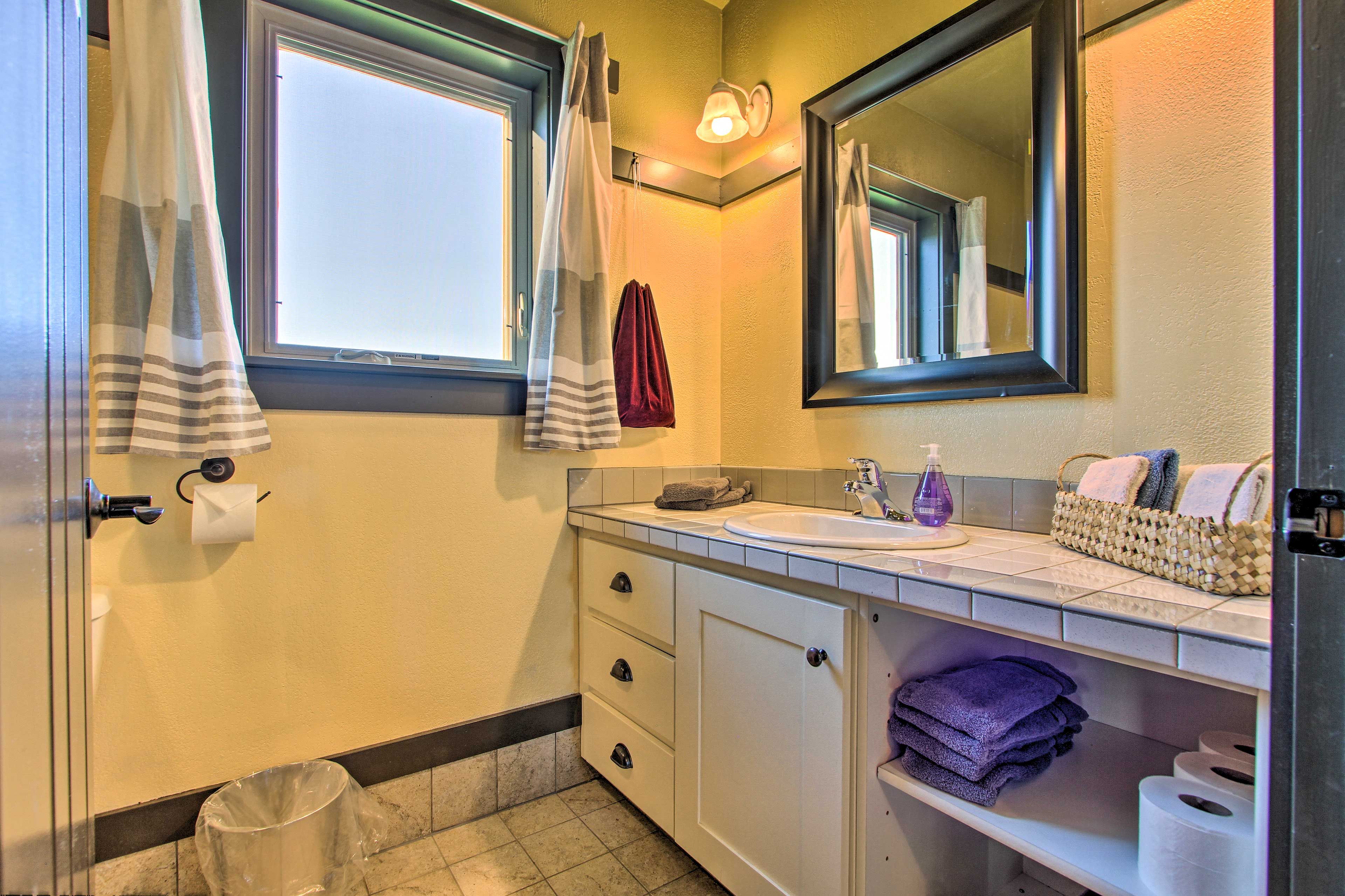 Bathroom | Towels Provided | 2nd Floor