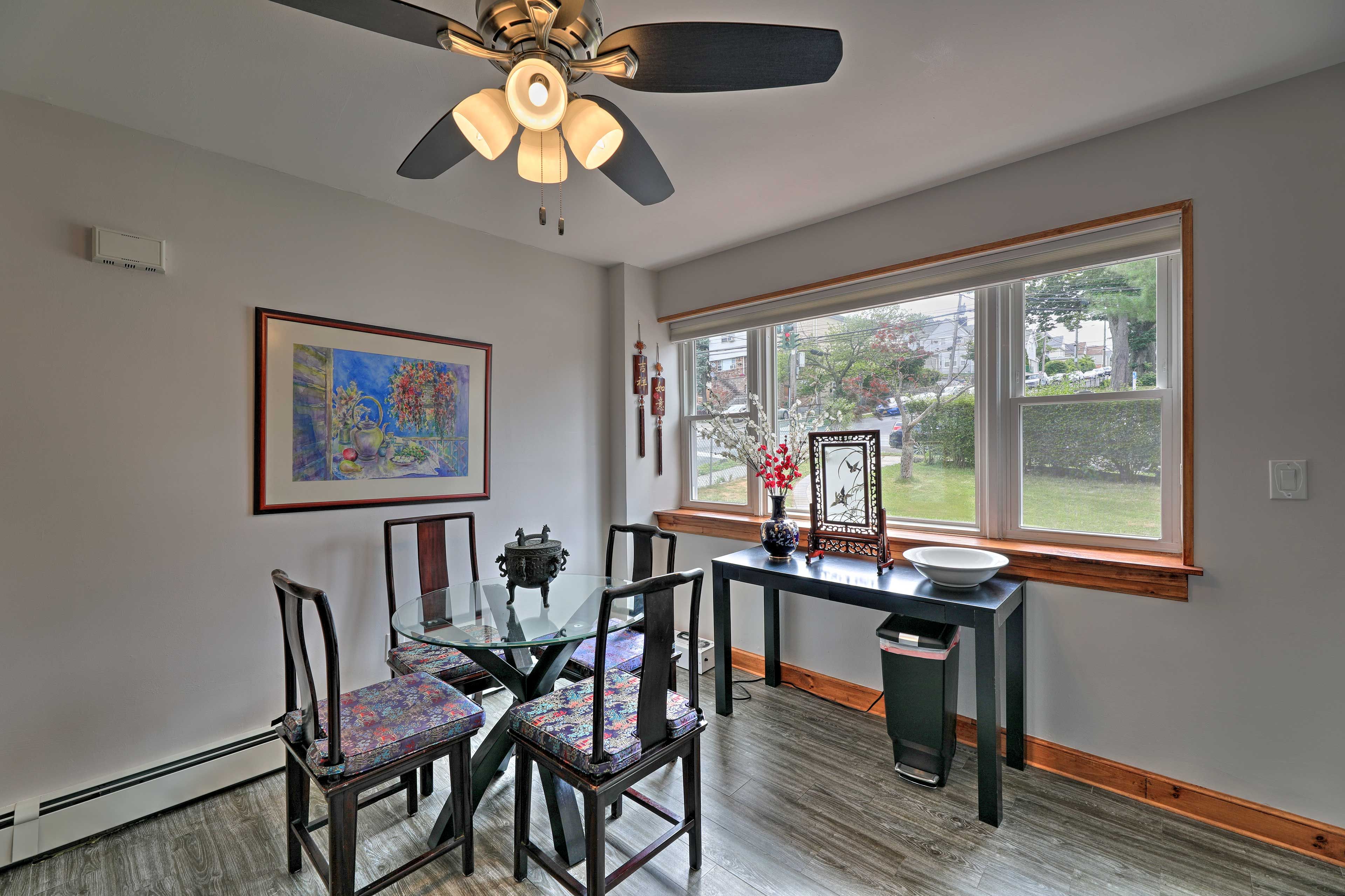 Fully Equipped Kitchen | 4-Person Dining Table