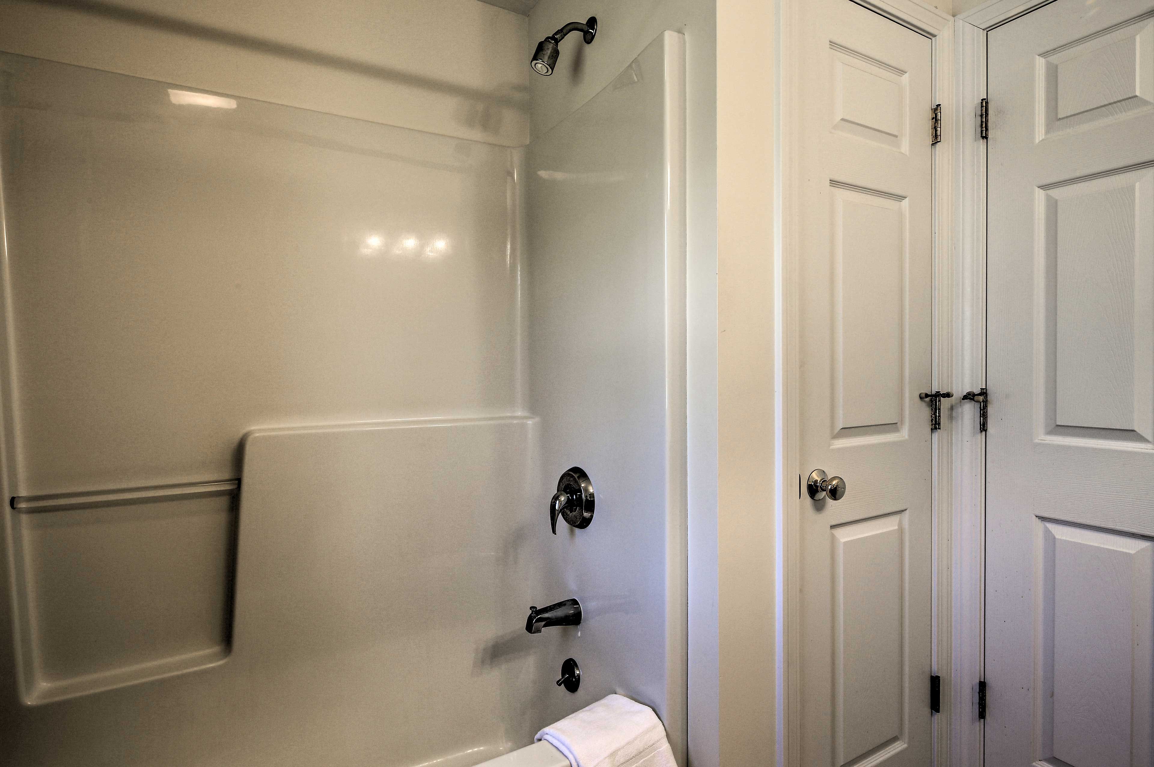 Fresh towels are provided for your trip!