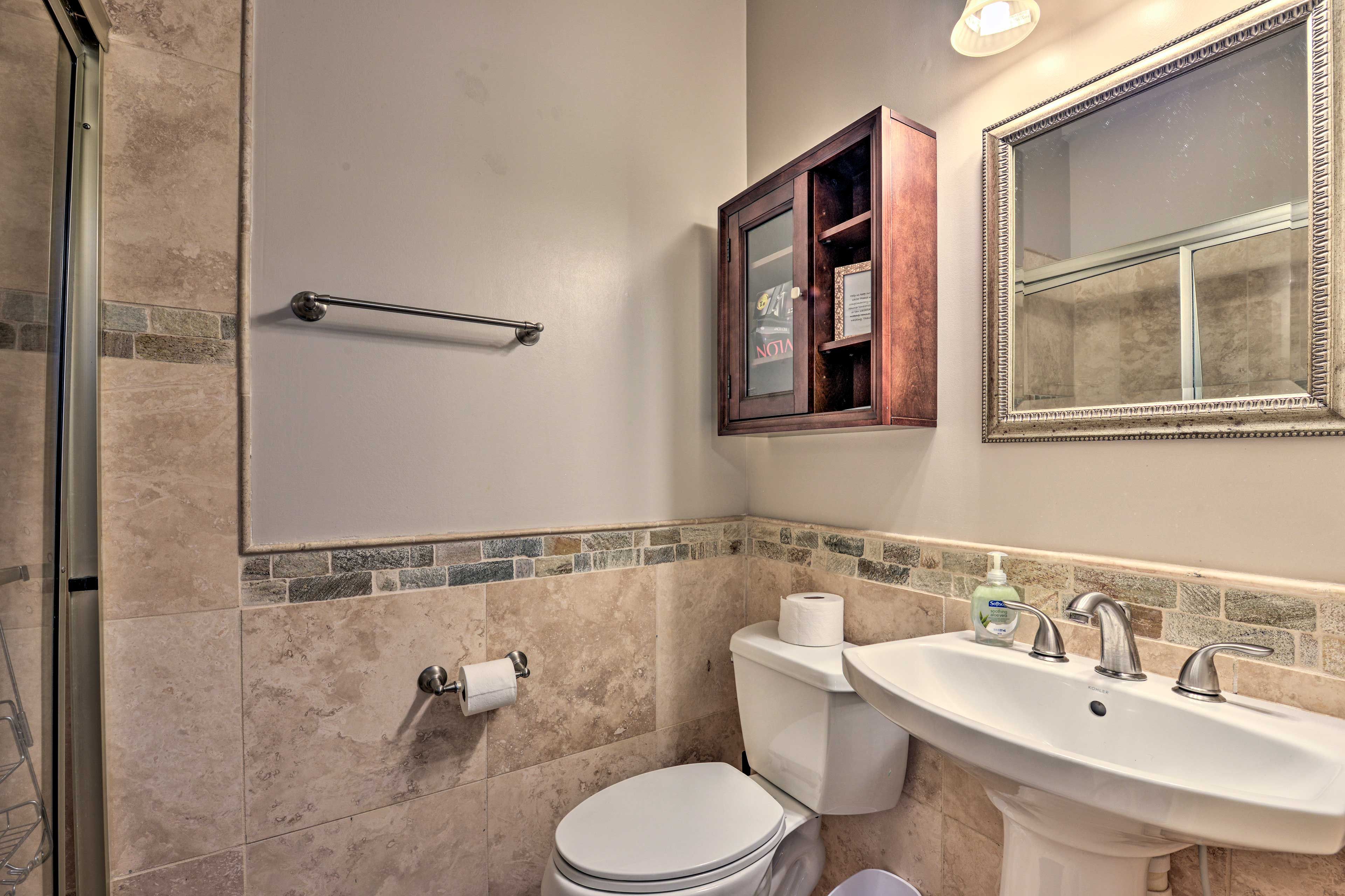 Get ready in your own bathroom each morning!