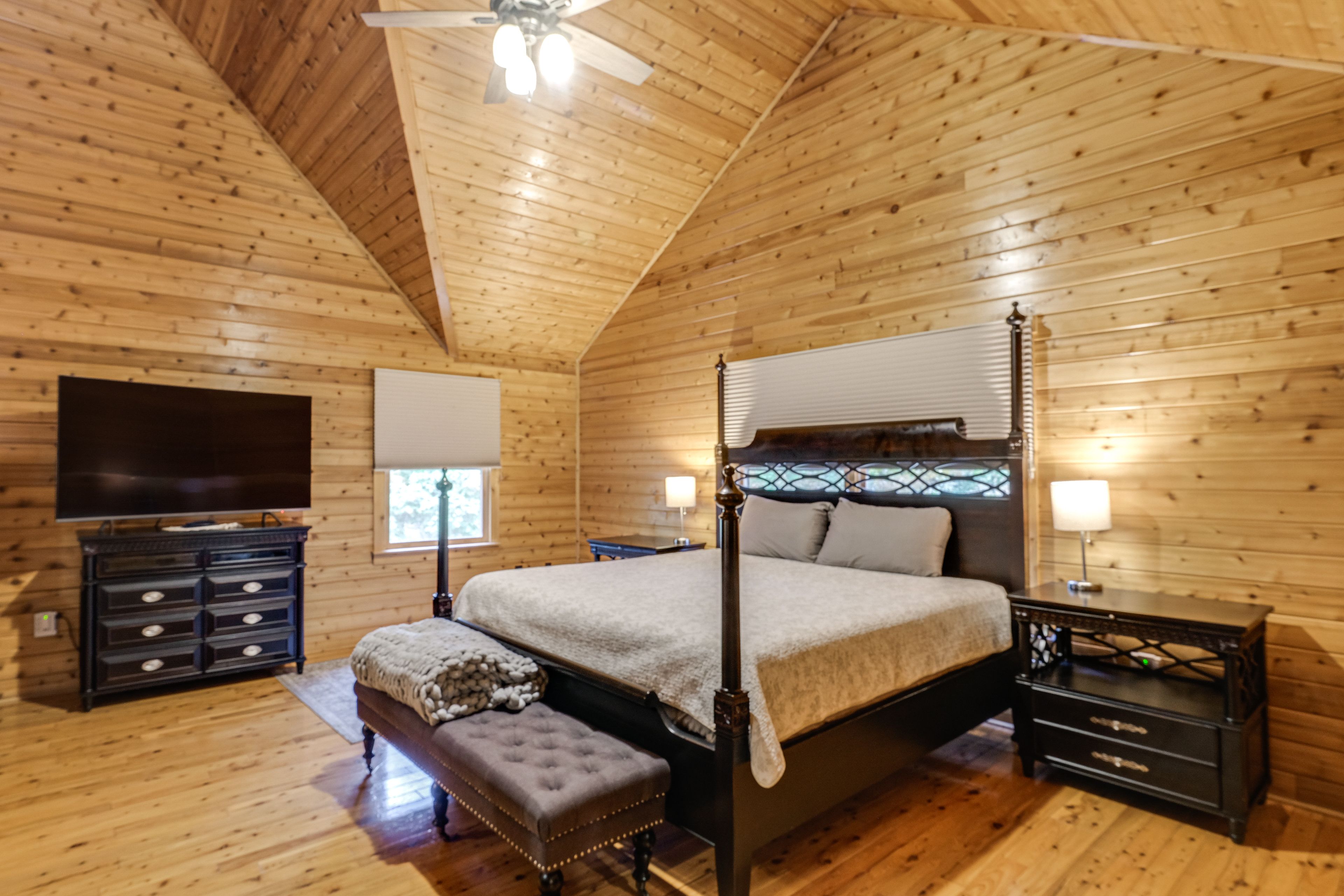 Bedroom 1 | King Bed | Linens Provided | 2nd Floor