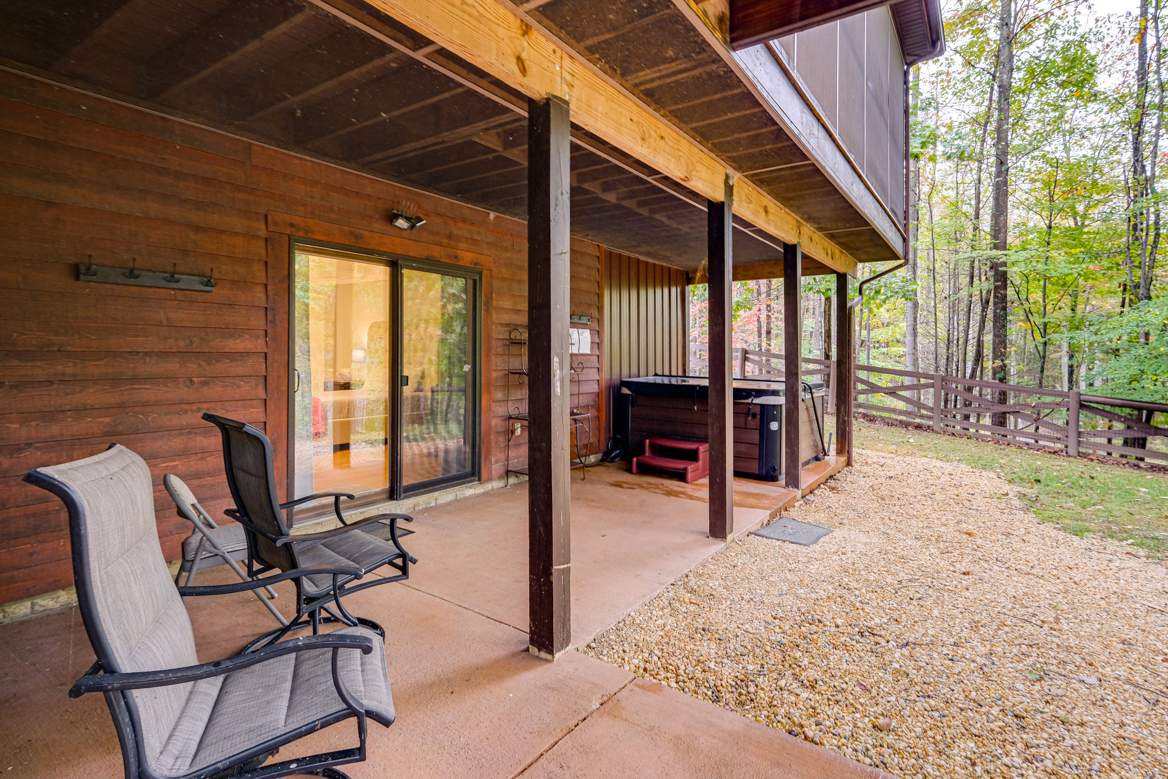 Patio | Private Hot Tub | Gas Grill