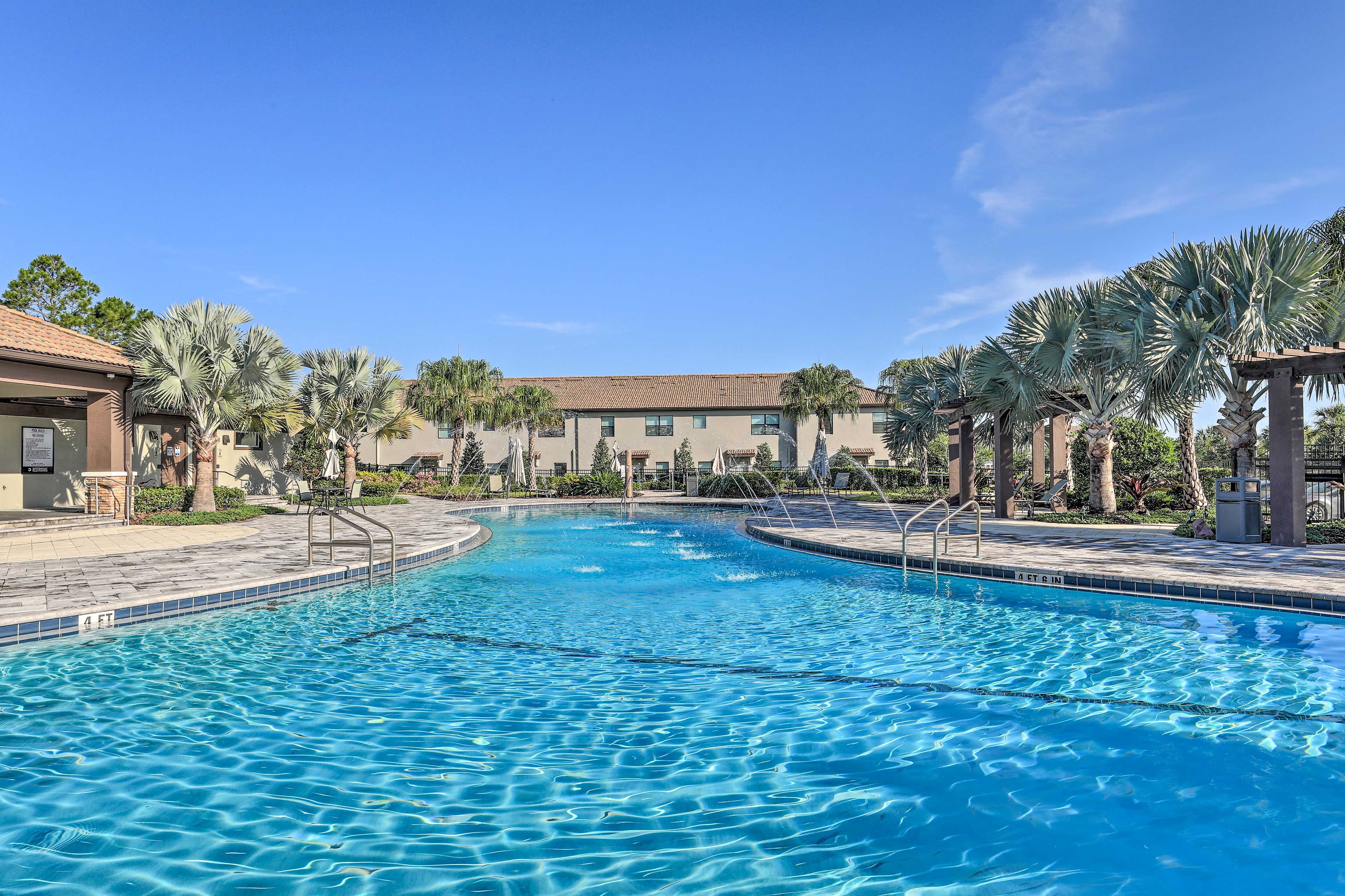 This vacation rental boasts resort-style amenities.