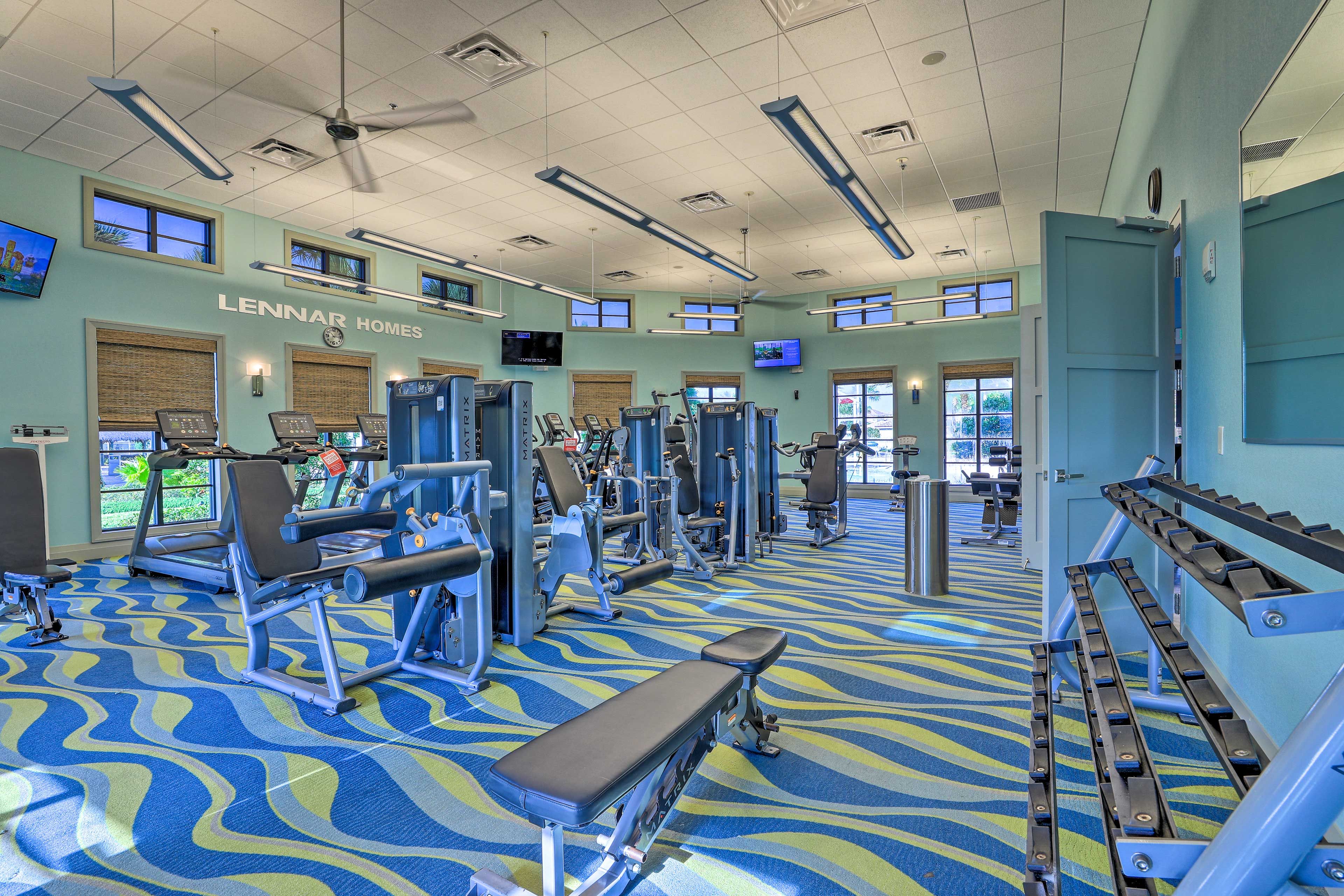 Another fitness club ensures you'll never miss leg day!