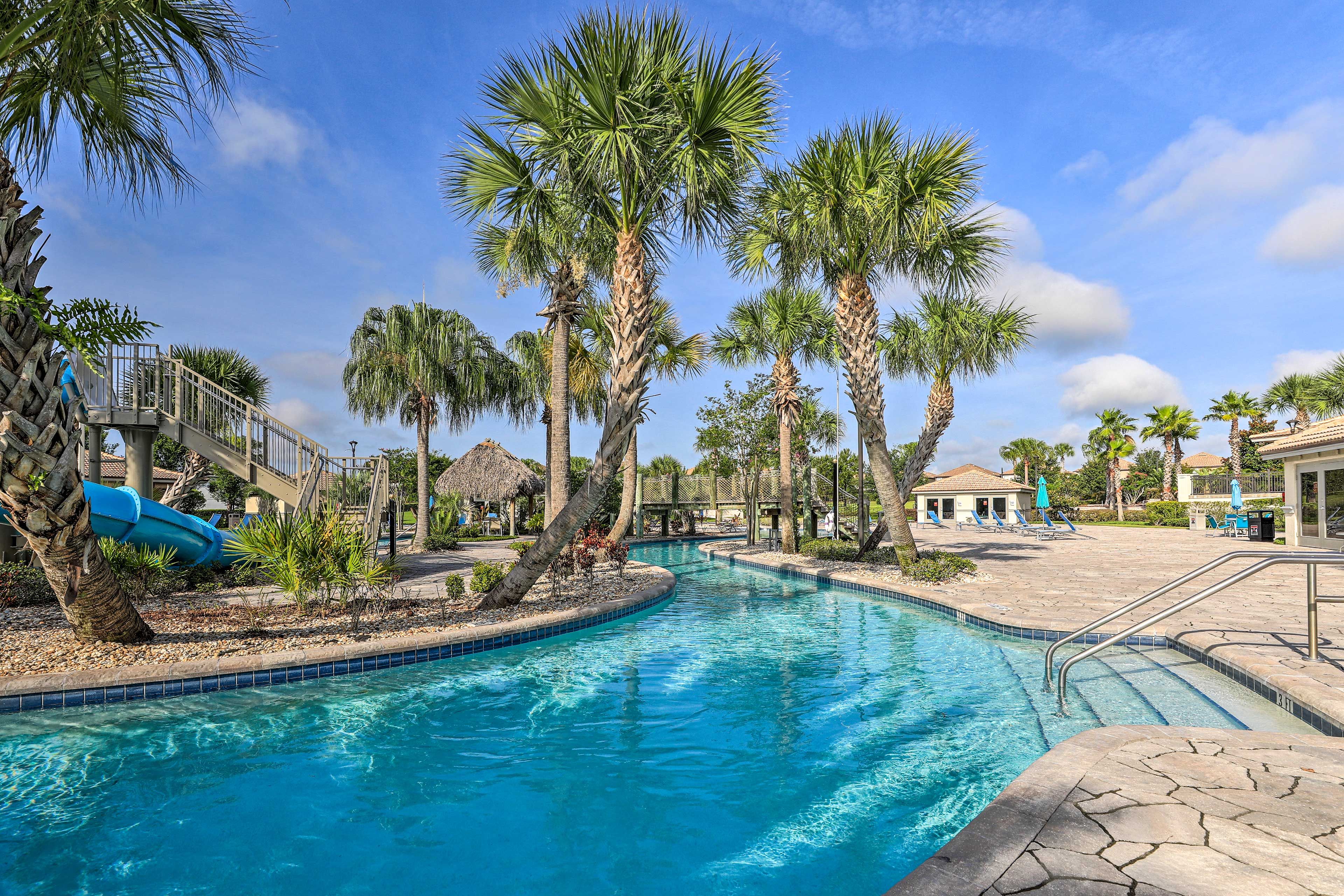 Grab a float and head to the lazy river.